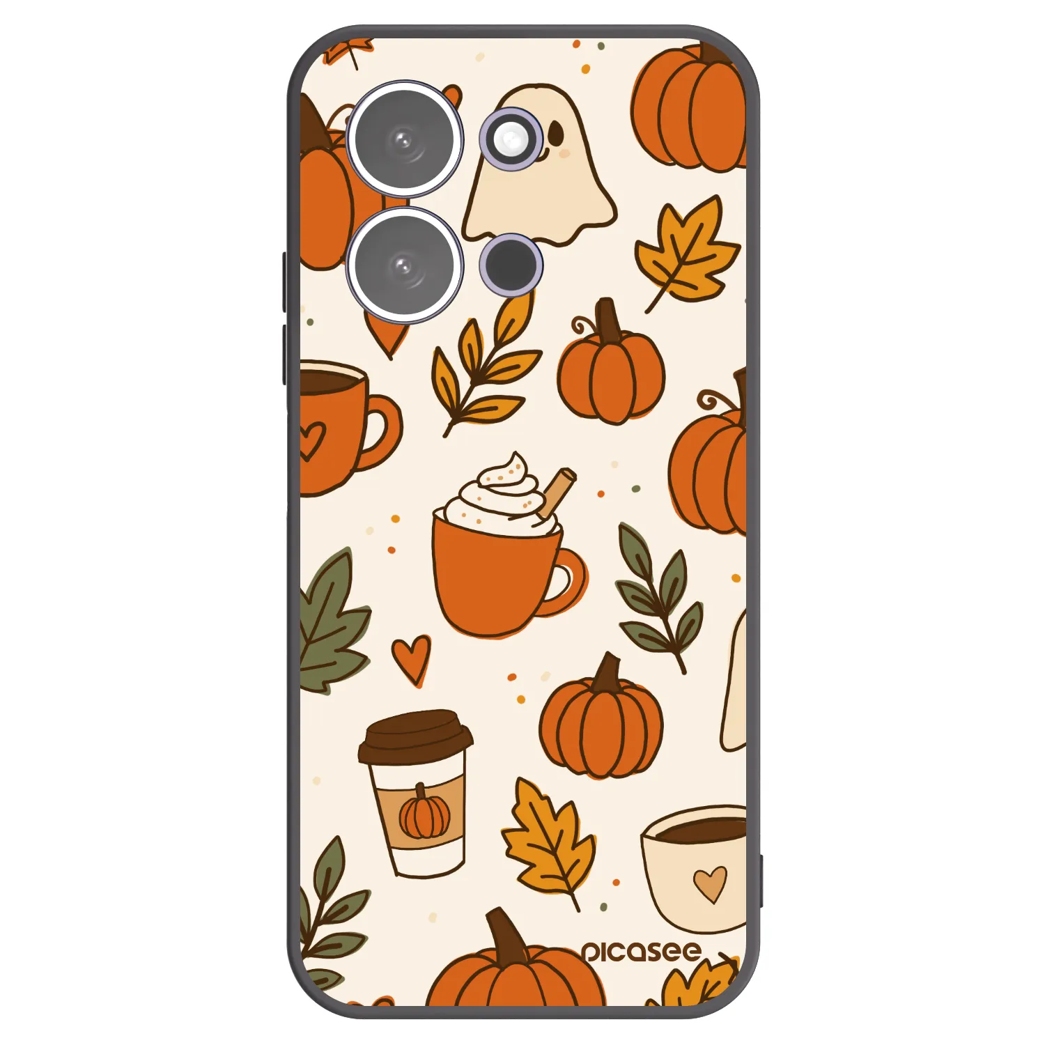 Picasee Xiaomi Redmi 15C 5G Hülle - Schwarzes Silikon - Fall vibes