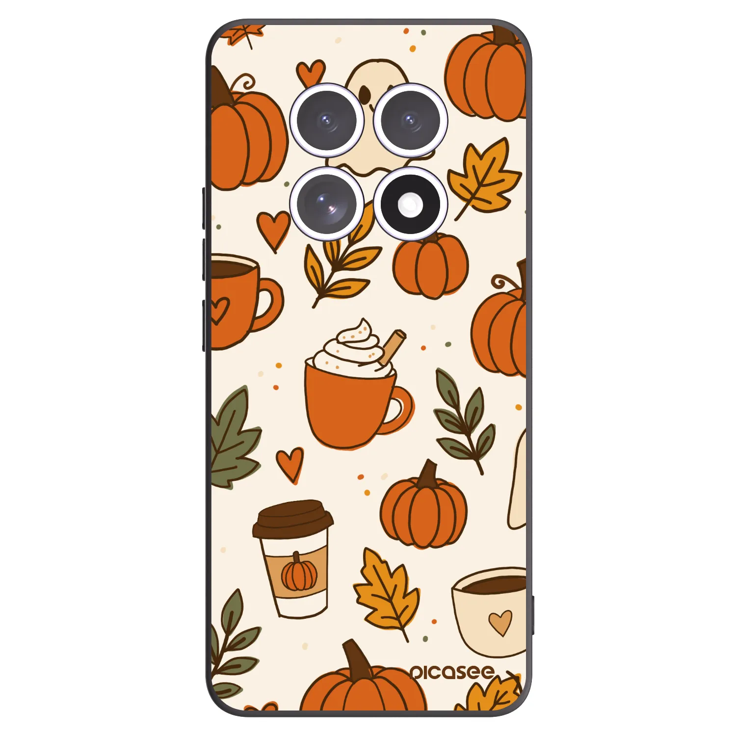 Picasee Xiaomi Redmi Note 15 5G Hülle - Schwarzes Silikon - Fall vibes