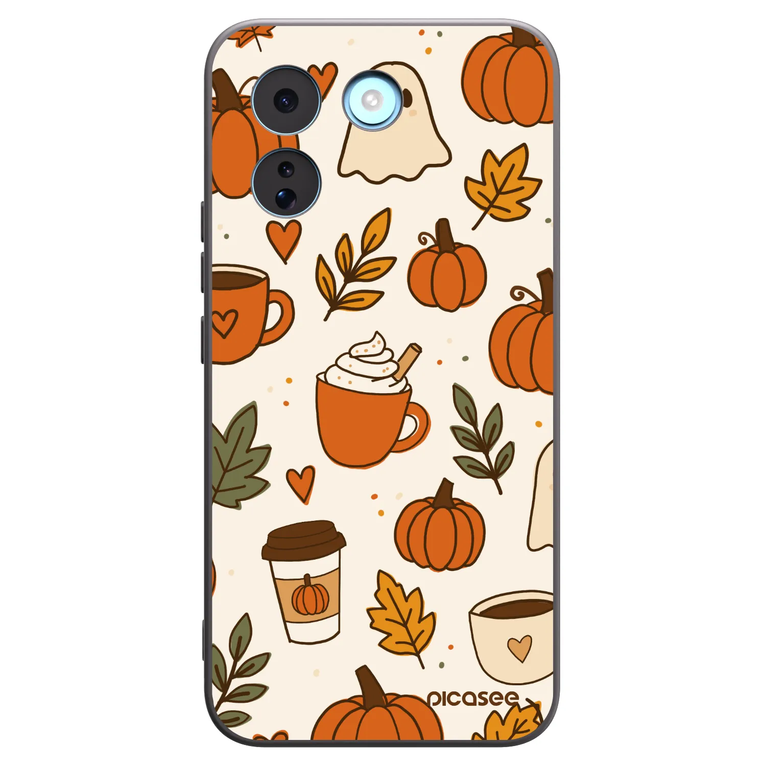 Picasee Xiaomi Redmi Note 17 Pro MAX 5G Hülle - Schwarzes Silikon - Fall vibes