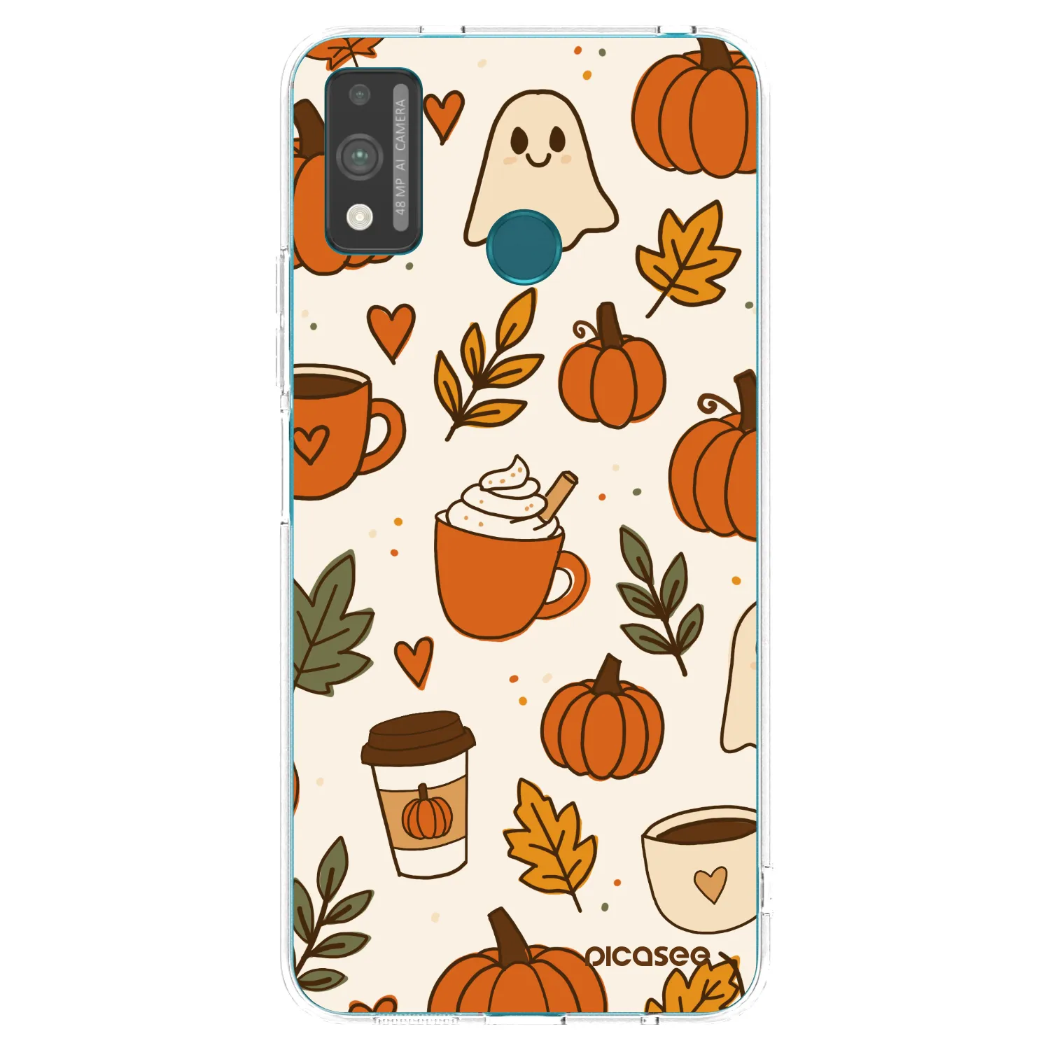 Picasee Honor 9X Lite Hülle - Transparentes Silikon - Fall vibes