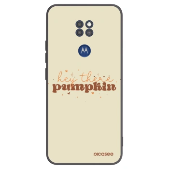 Hülle für Motorola Moto G9 Play - Hey there pumpkin