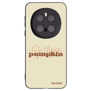 Picasee Honor Magic7 Pro 5G Hülle - Schwarzes Silikon - Hey there pumpkin