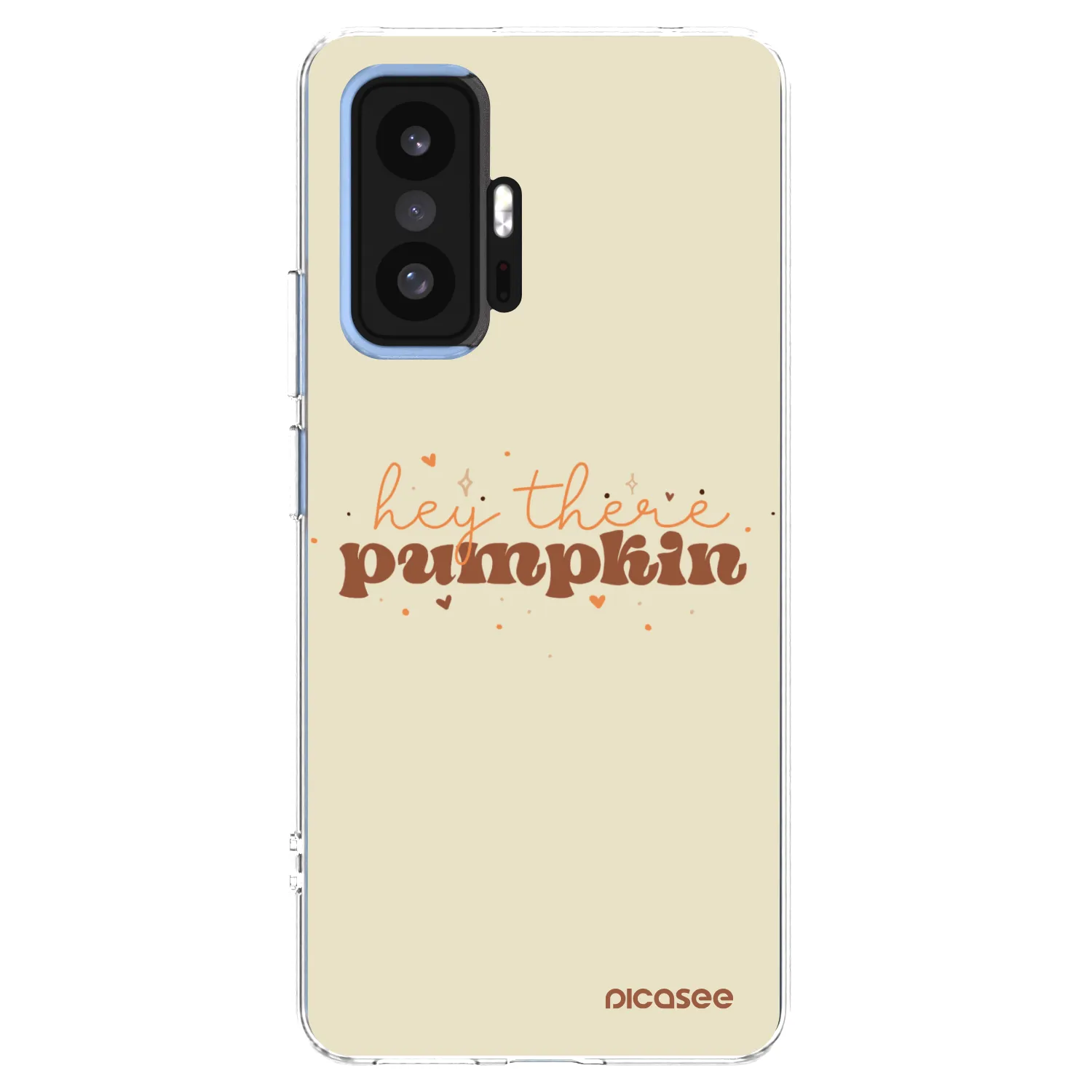 Picasee Xiaomi 11T Hülle - Transparentes Silikon - Hey there pumpkin