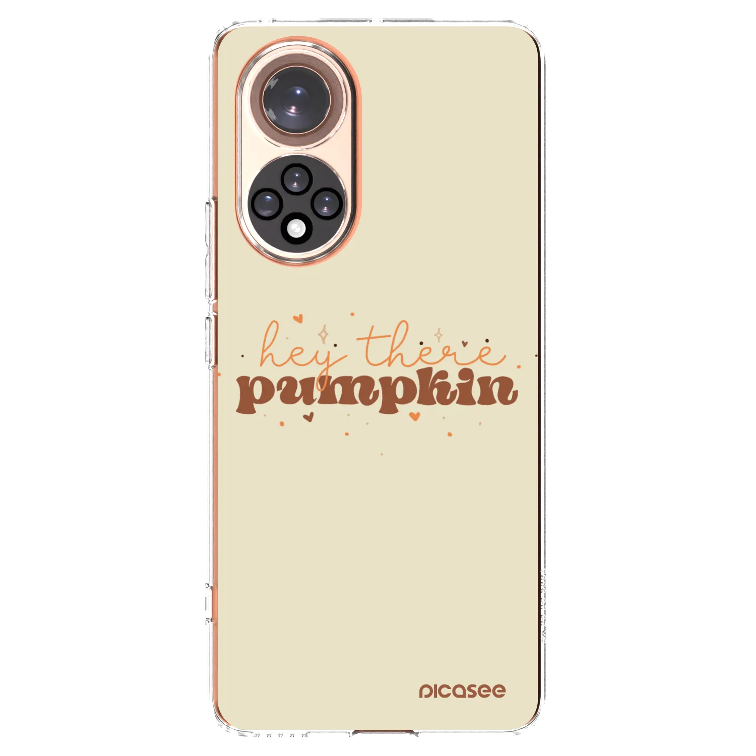 Picasee Huawei Nova 9 Hülle - Transparentes Silikon - Hey there pumpkin