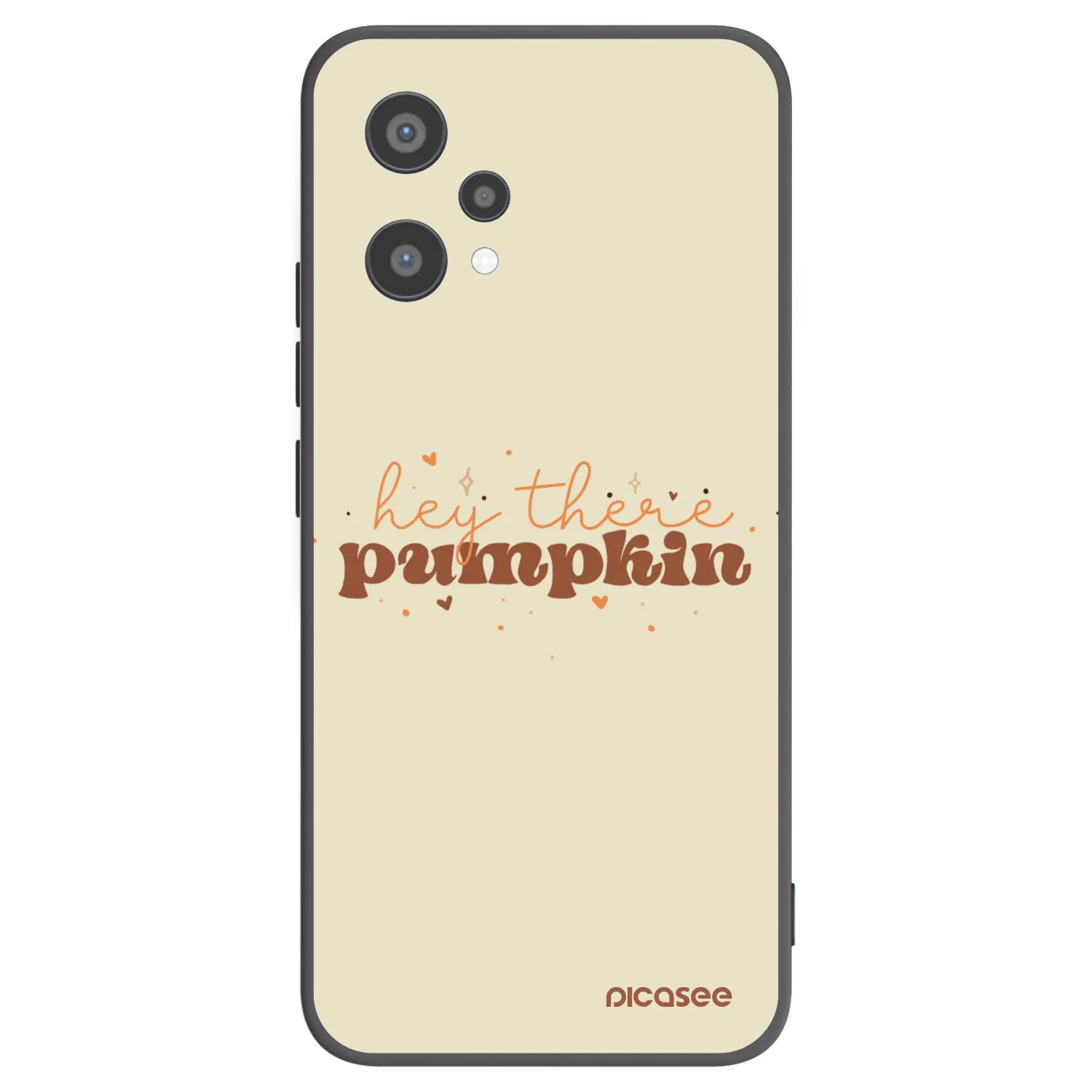 Picasee Realme 9 Pro 5G Hülle - Schwarzes Silikon - Hey there pumpkin