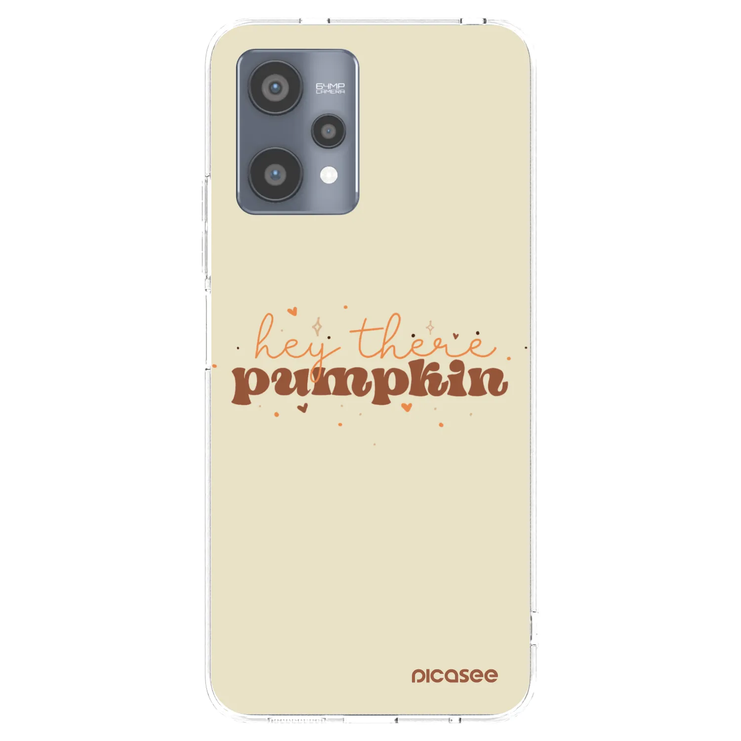 Picasee Realme 9 Pro 5G Hülle - Transparentes Silikon - Hey there pumpkin