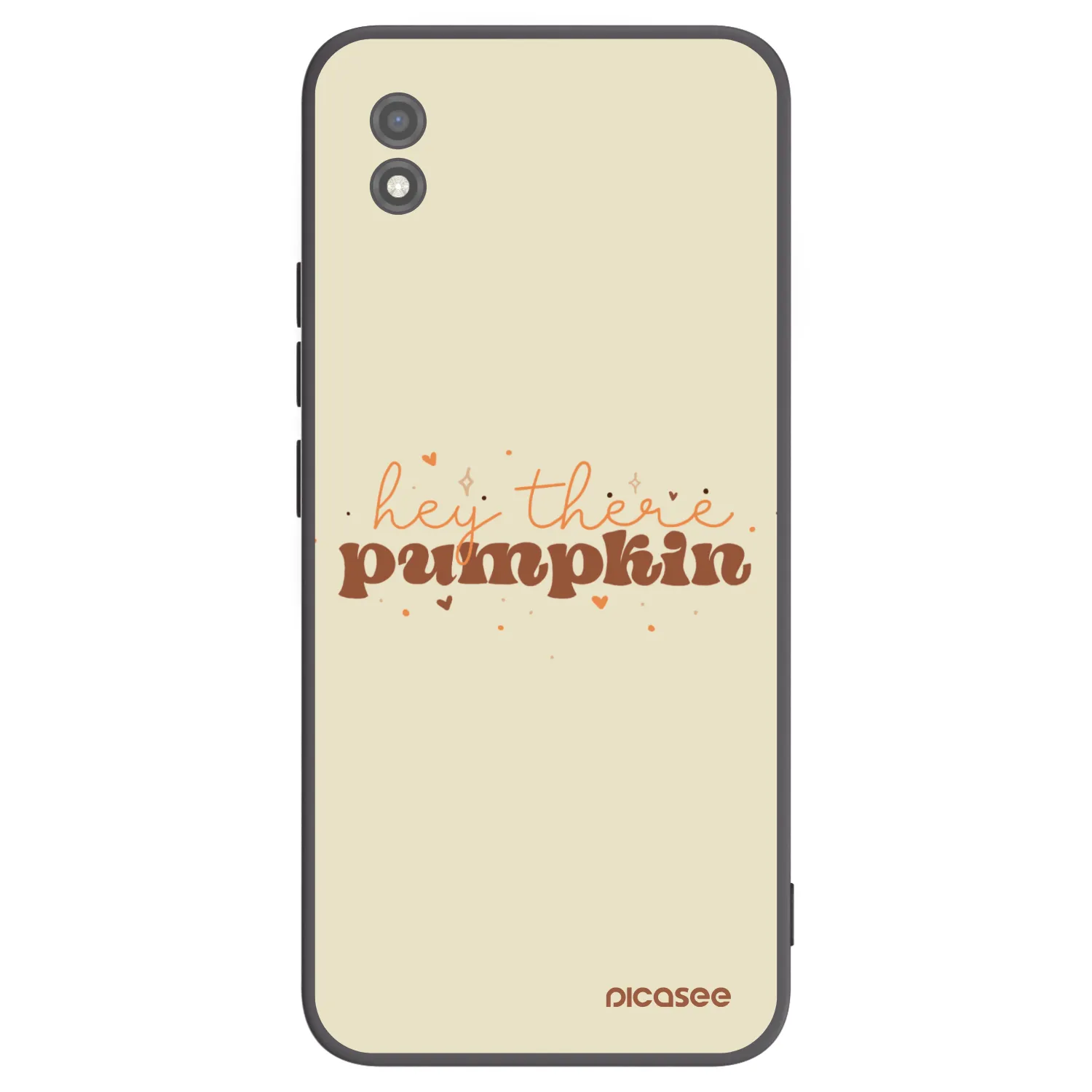 Picasee Realme C11 (2021) Hülle - Schwarzes Silikon - Hey there pumpkin