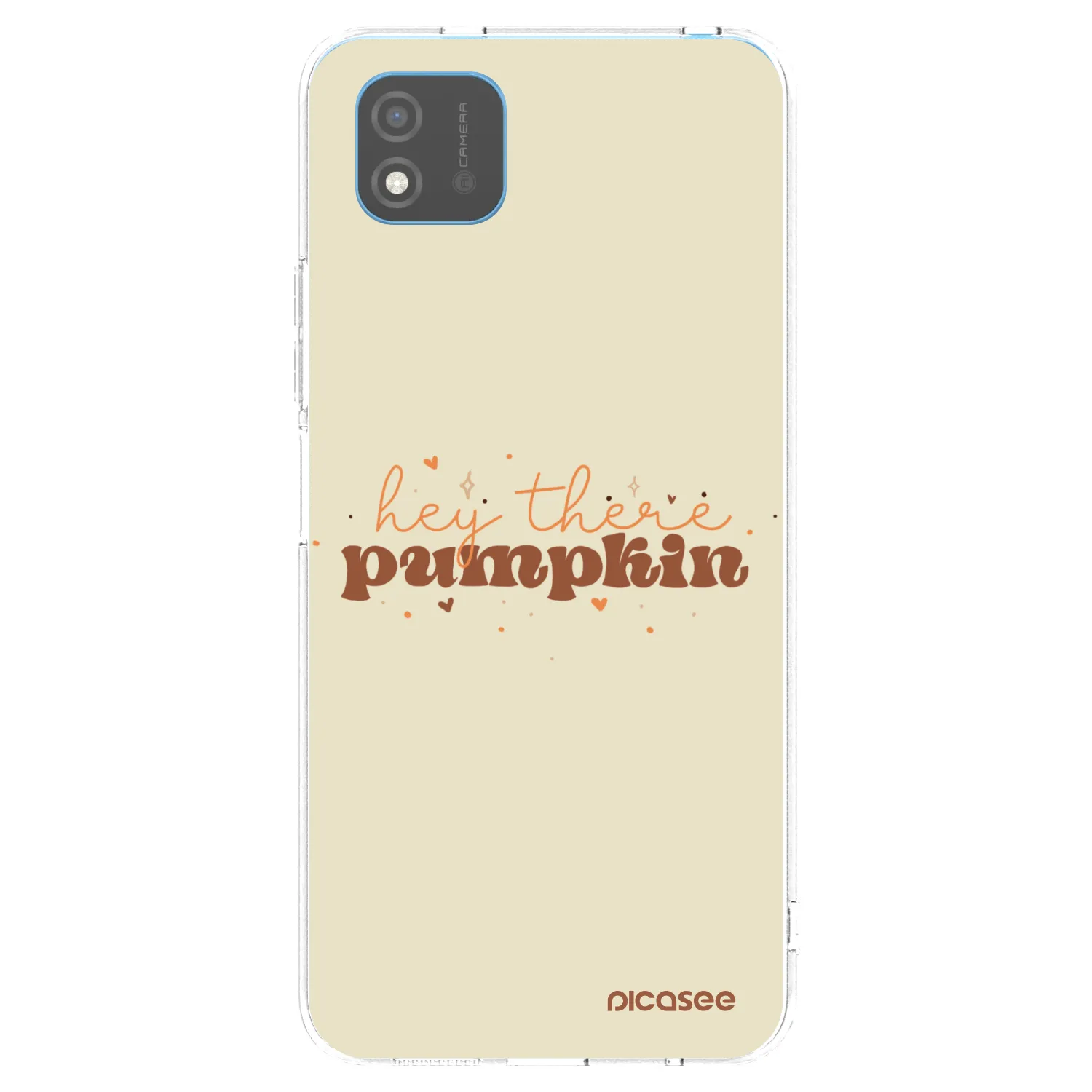 Picasee Realme C11 (2021) Hülle - Transparentes Silikon - Hey there pumpkin