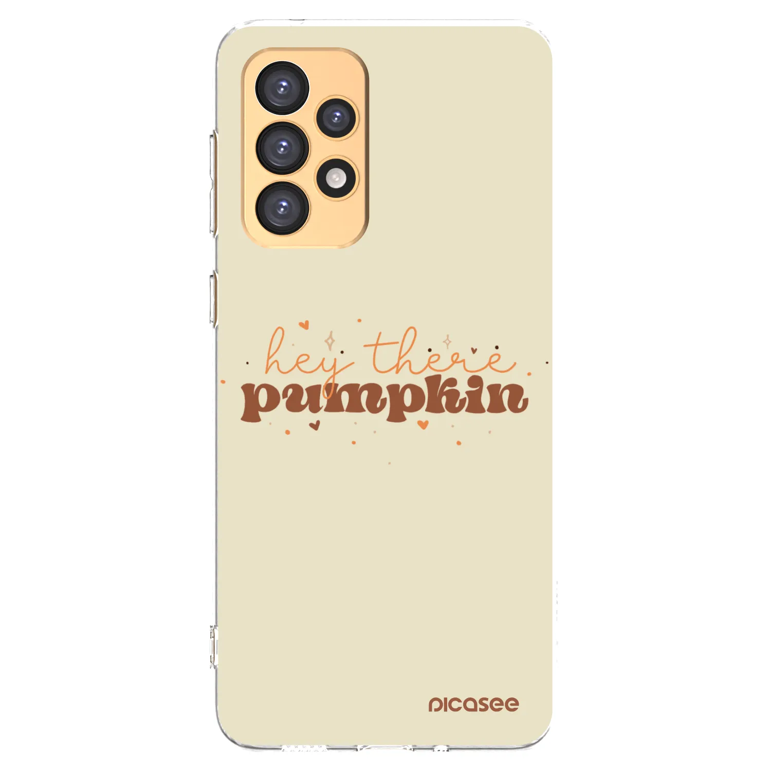 Picasee Samsung Galaxy A33 5G A336 Hülle - Transparentes Silikon - Hey there pumpkin