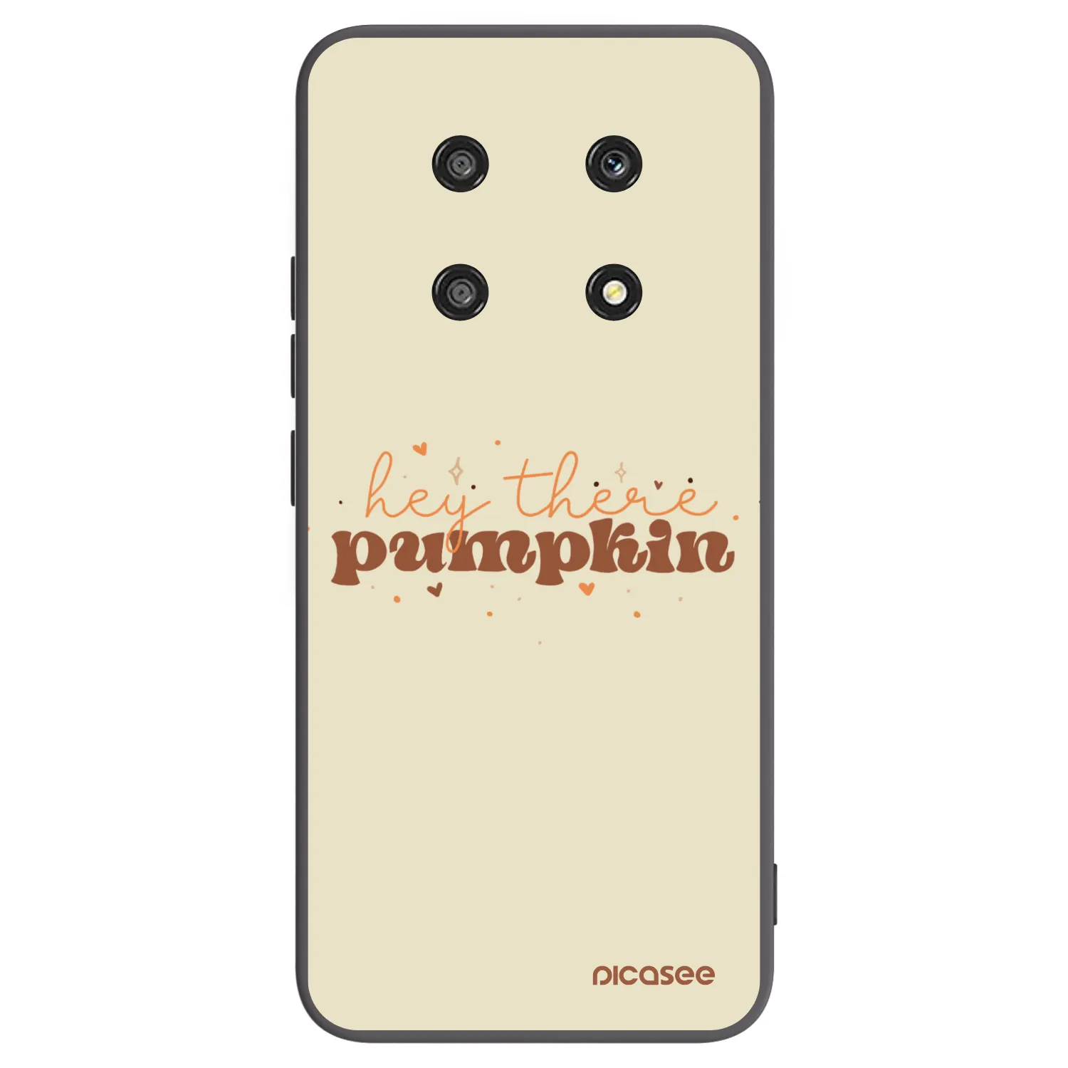 Picasee Honor Magic4 Lite 5G Hülle - Schwarzes Silikon - Hey there pumpkin