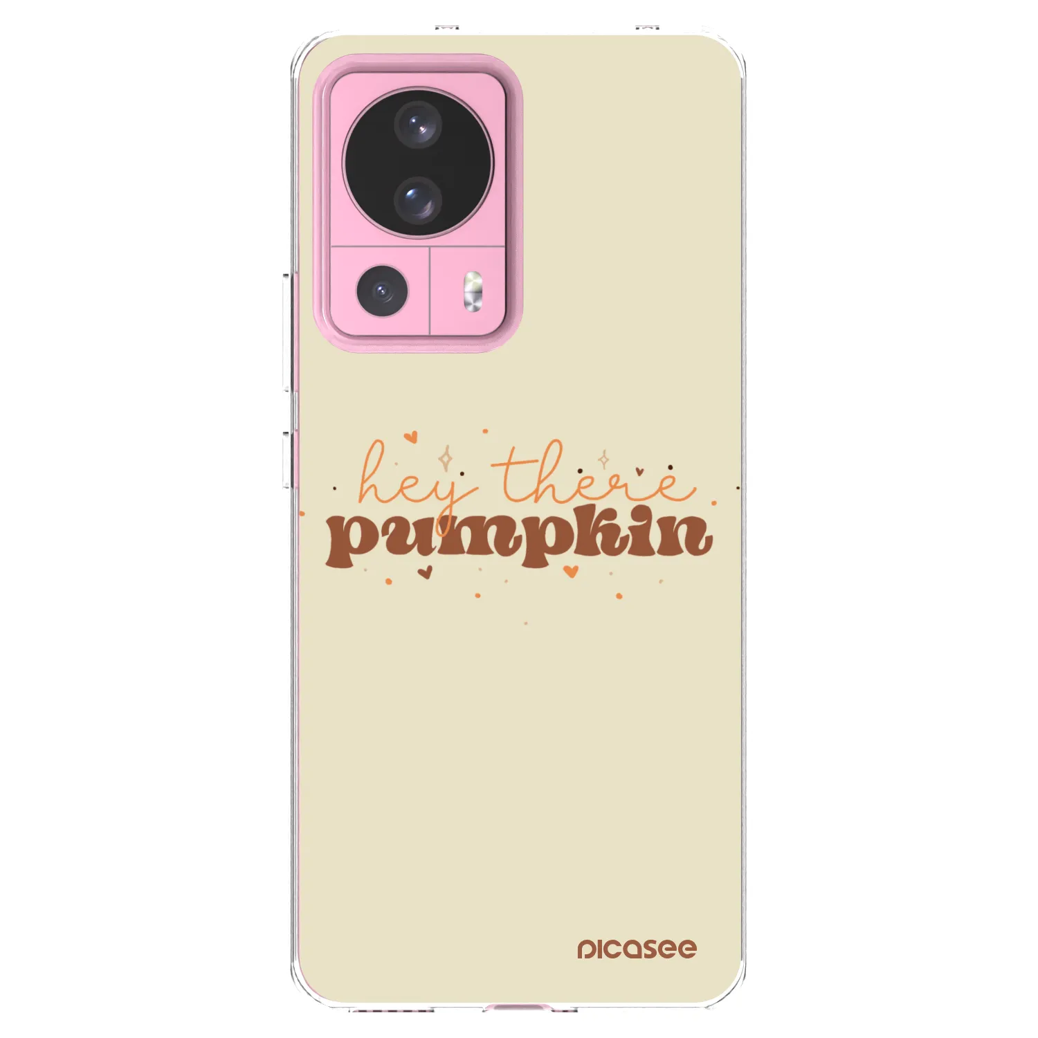 Picasee Xiaomi 13 Lite Hülle - Transparentes Silikon - Hey there pumpkin