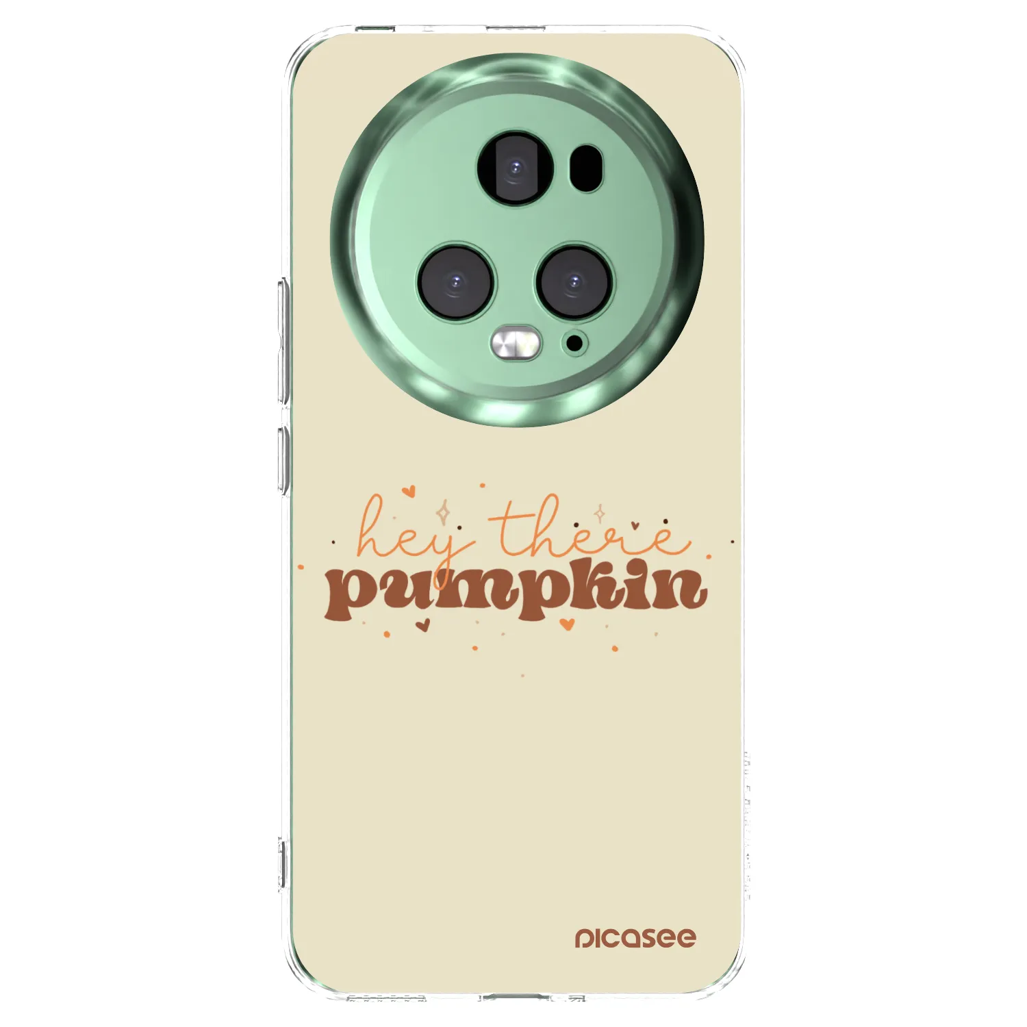Picasee Honor Magic5 Pro Hülle - Transparentes Silikon - Hey there pumpkin
