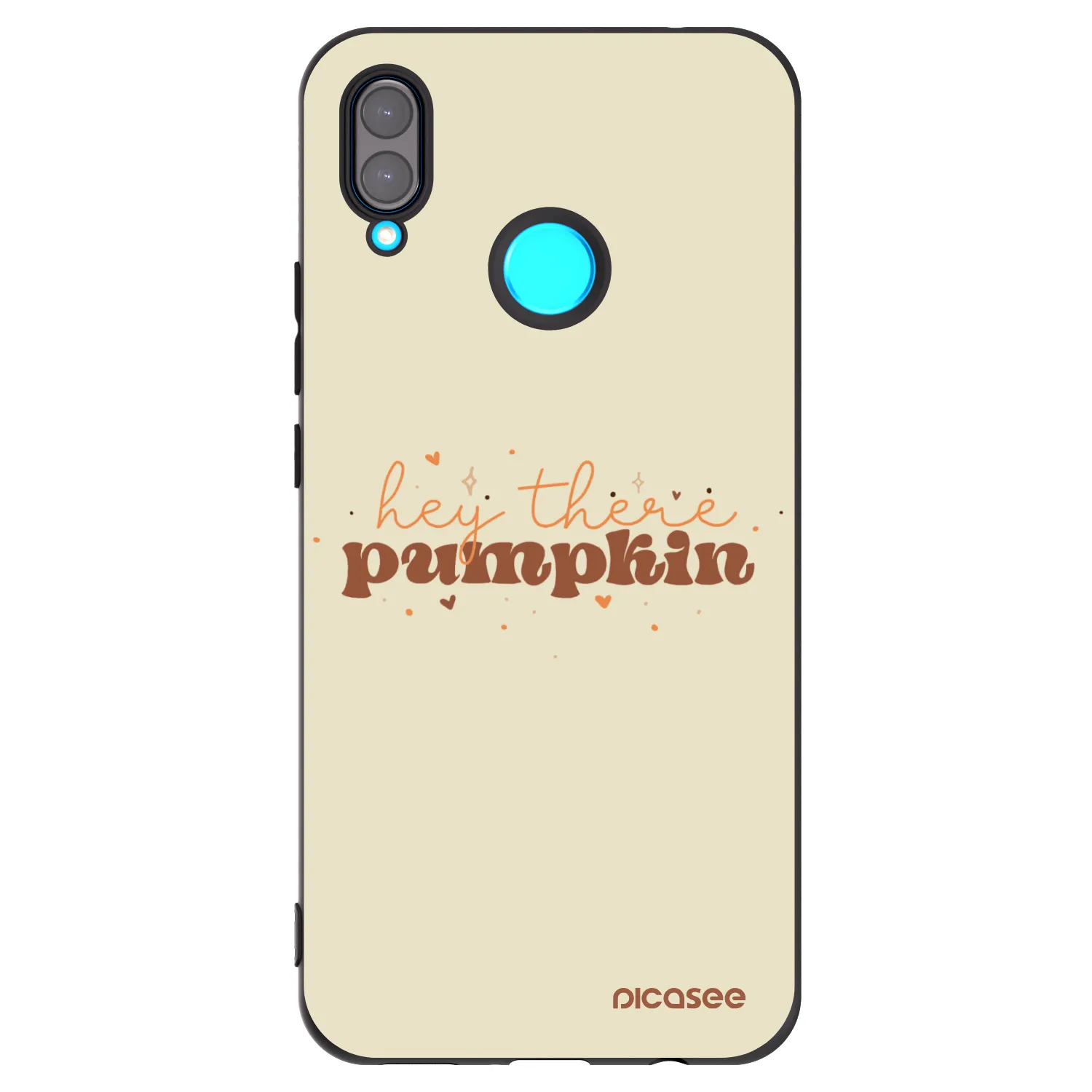 Picasee Huawei Nova 3i Hülle - Schwarzes Silikon - Hey there pumpkin