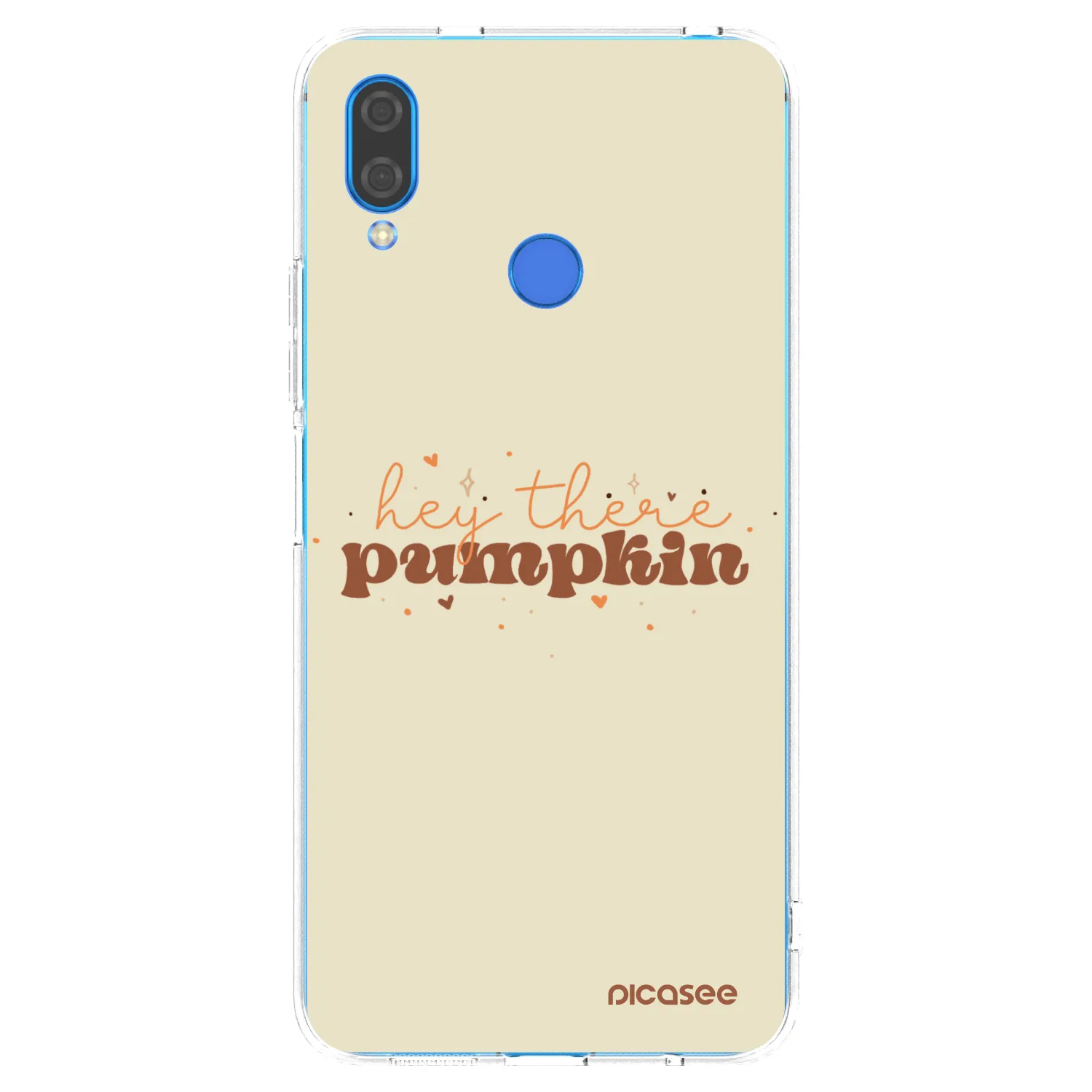 Picasee Huawei Nova 3i Hülle - Transparentes Silikon - Hey there pumpkin