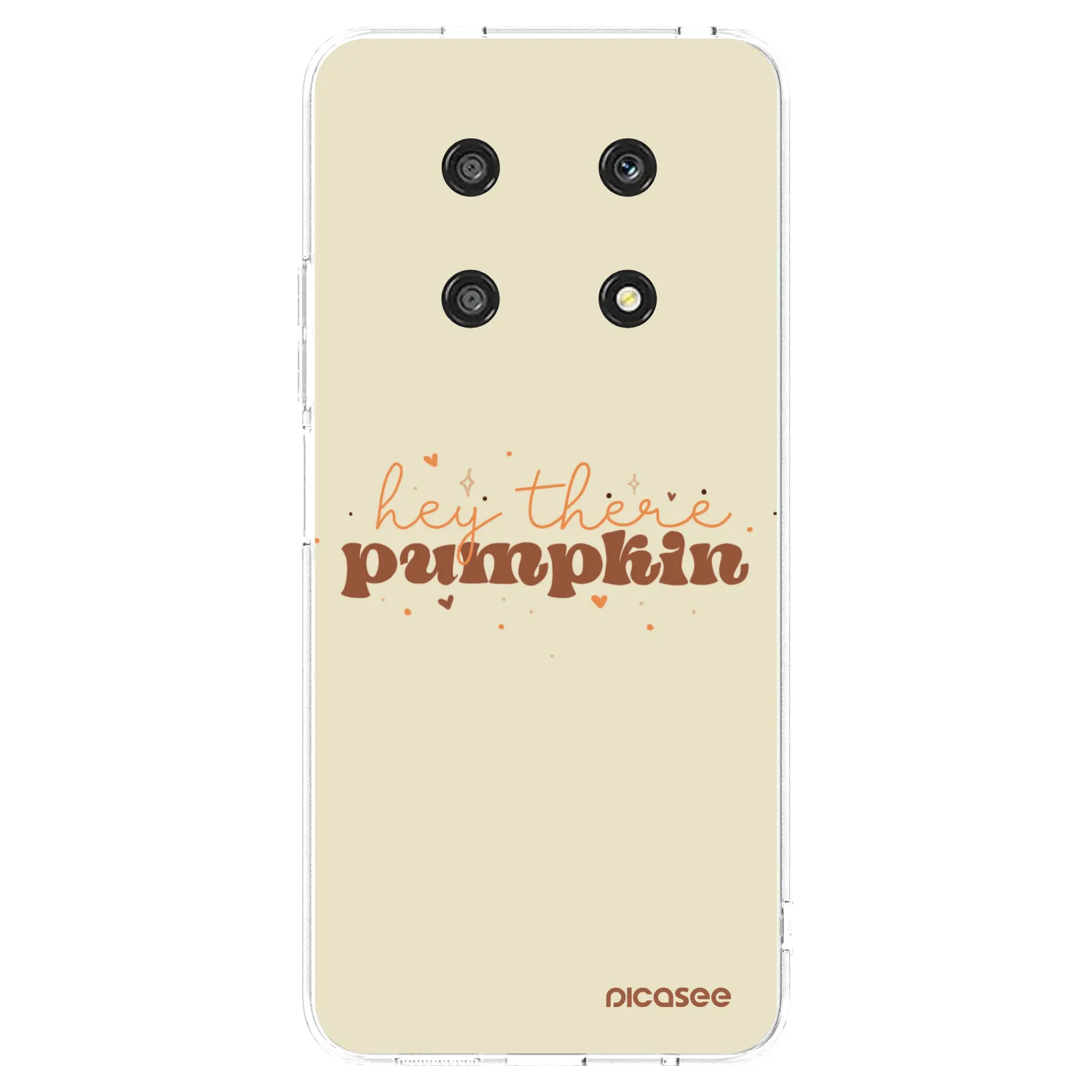 Picasee Honor Magic4 Lite 5G Hülle - Transparentes Silikon - Hey there pumpkin