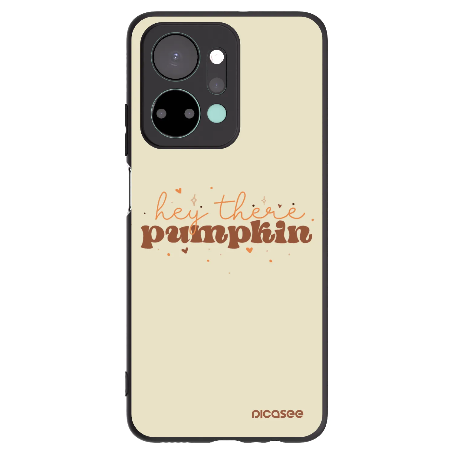 Picasee Honor X7a Hülle - Schwarzes Silikon - Hey there pumpkin