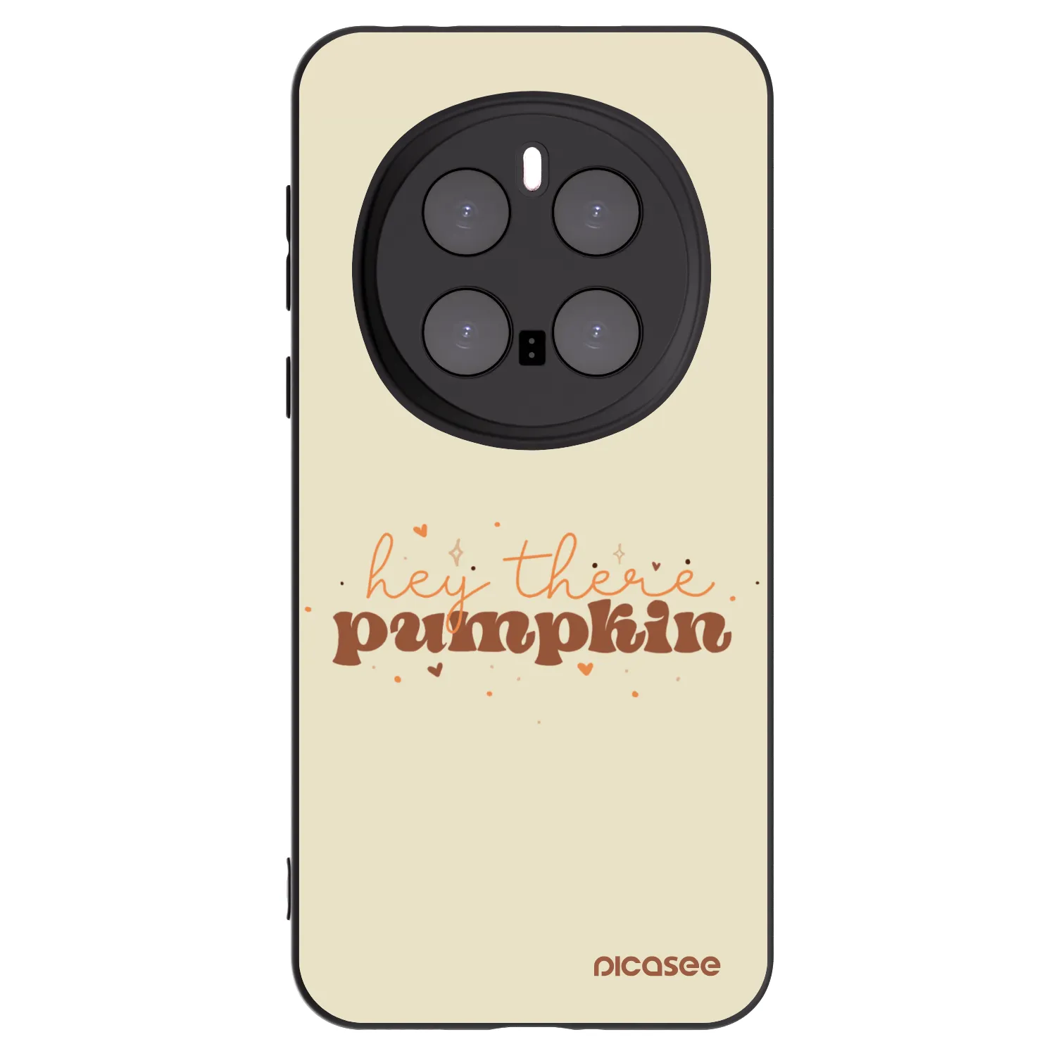 Picasee Honor Magic7 Pro 5G Hülle - Schwarzes Silikon - Hey there pumpkin