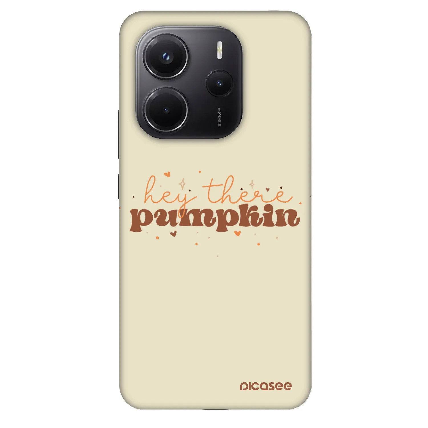 Picasee Fashion Case für Xiaomi Redmi Note 14 4G - Hey there pumpkin