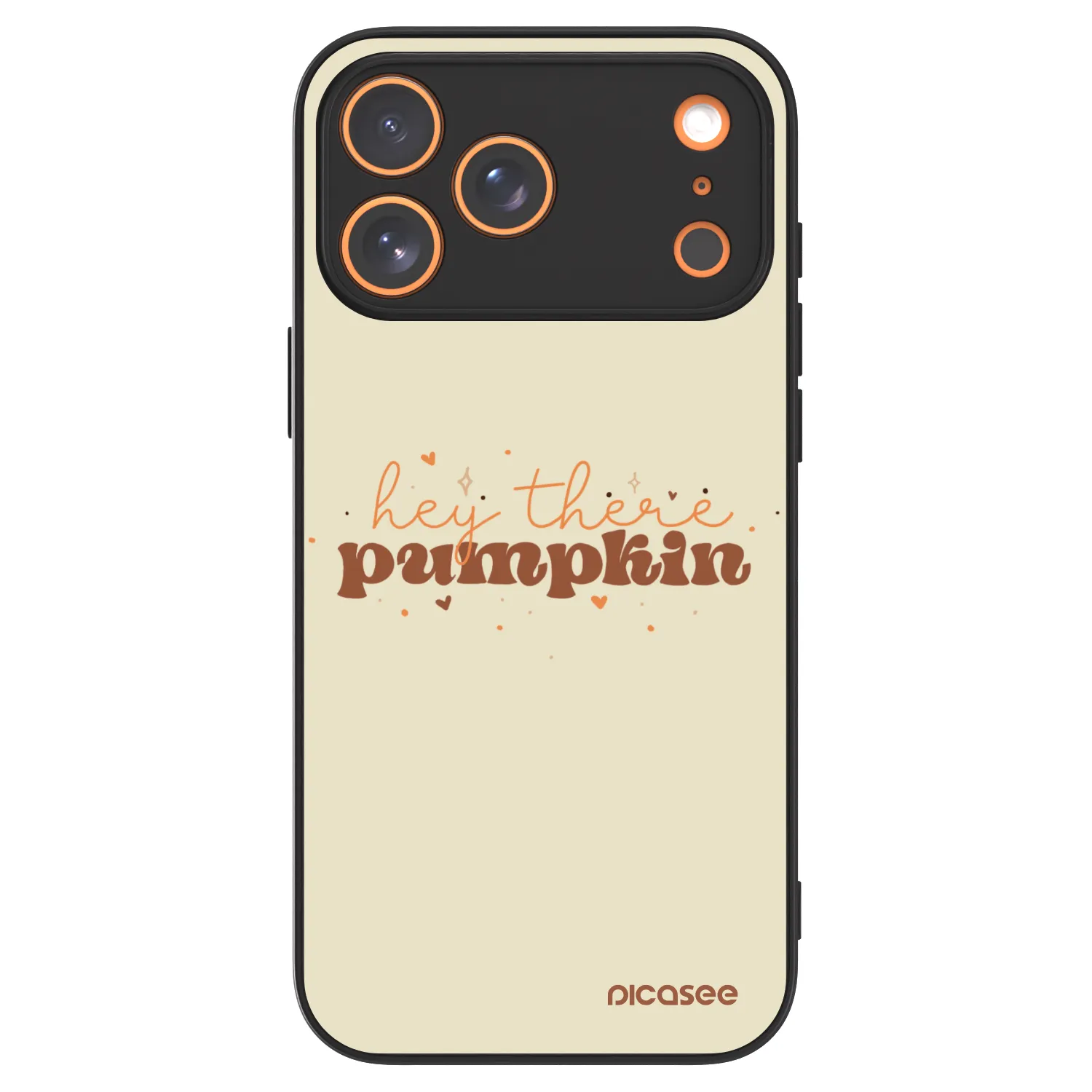 Picasee ULTIMATE CASE MagSafe für Apple iPhone 18 Pro Max - Hey there pumpkin