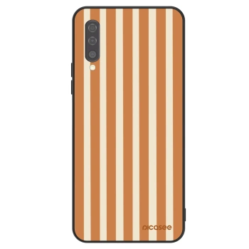 Hülle für Samsung Galaxy A50 A505F - Orange lines