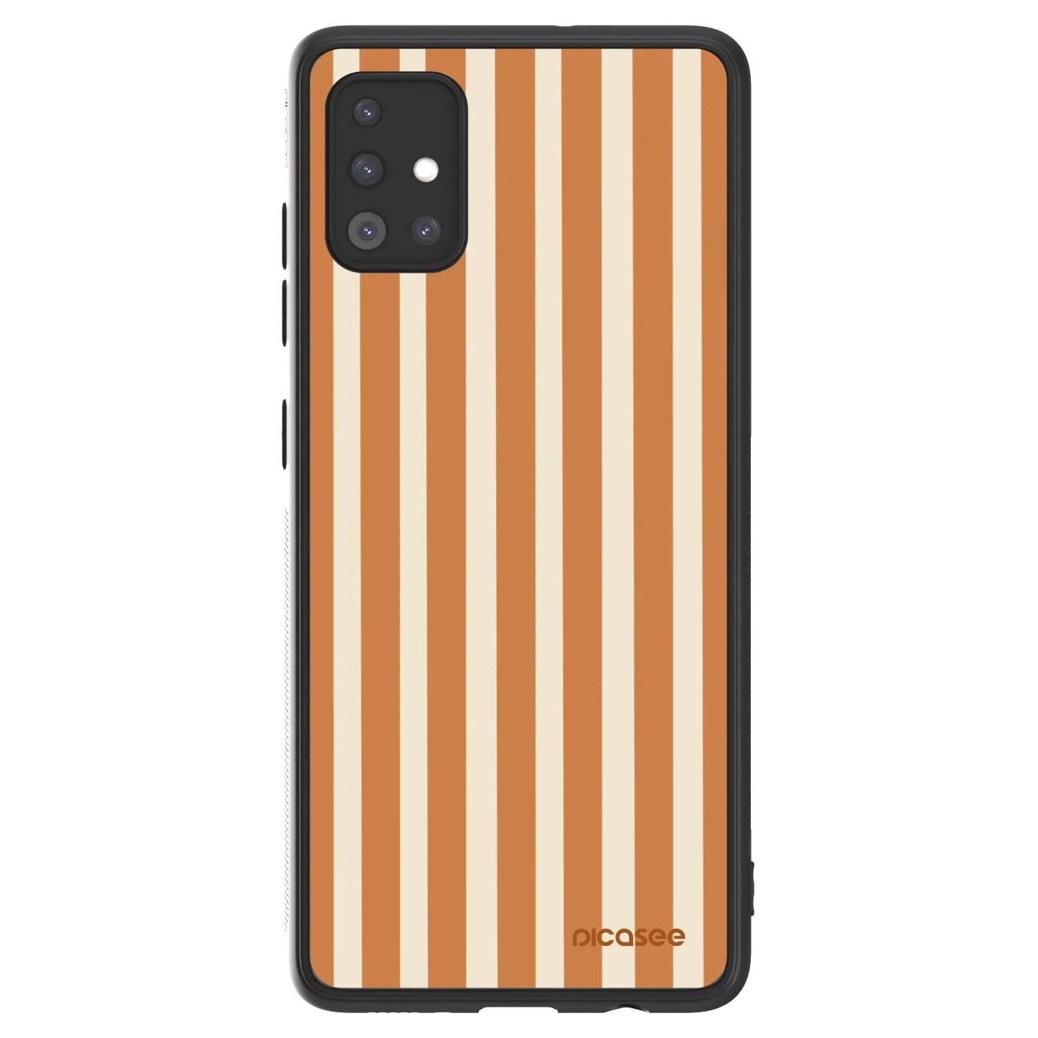 Picasee ULTIMATE CASE für Samsung Galaxy A51 A515F - Orange lines