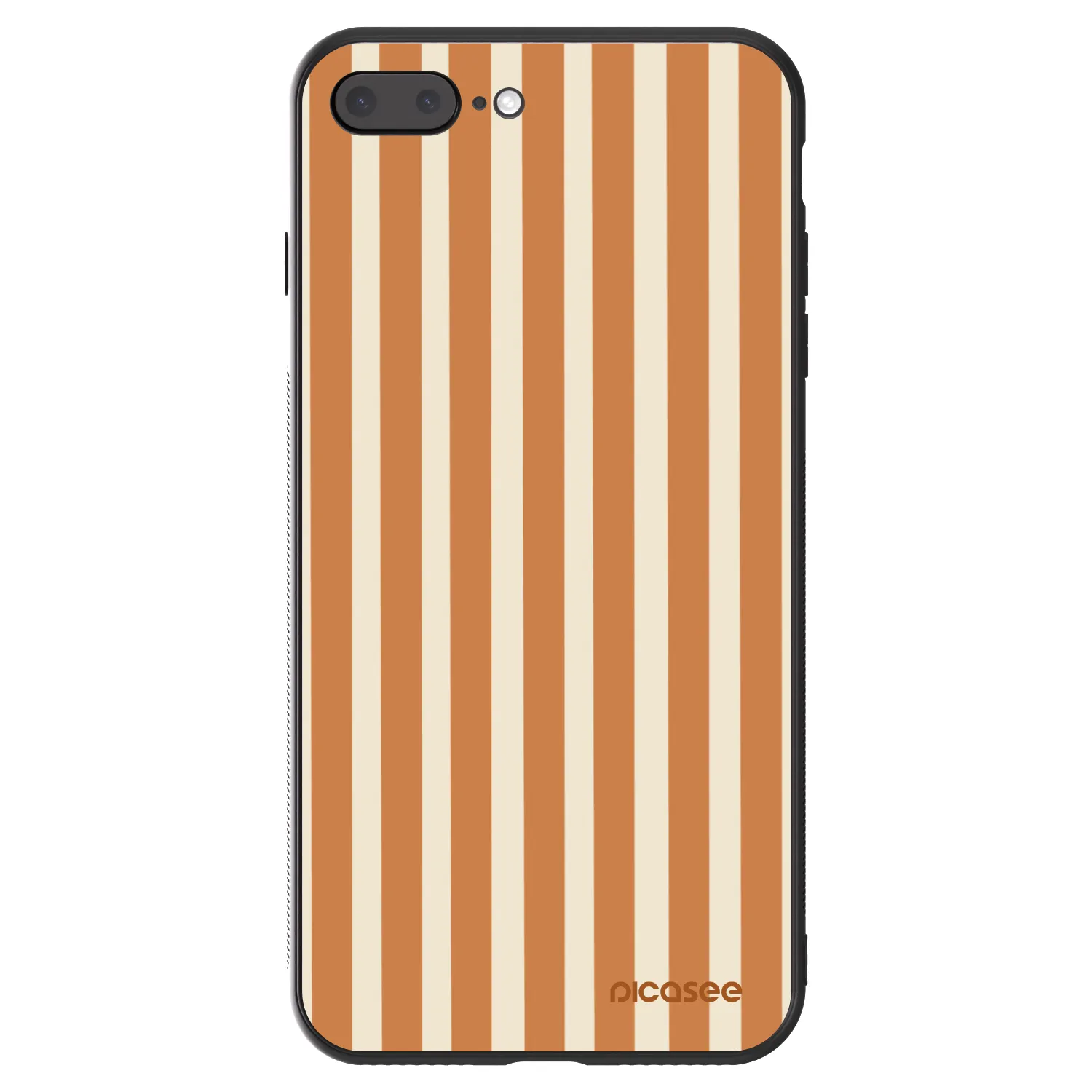 Picasee ULTIMATE CASE für Apple iPhone 7 Plus - Orange lines