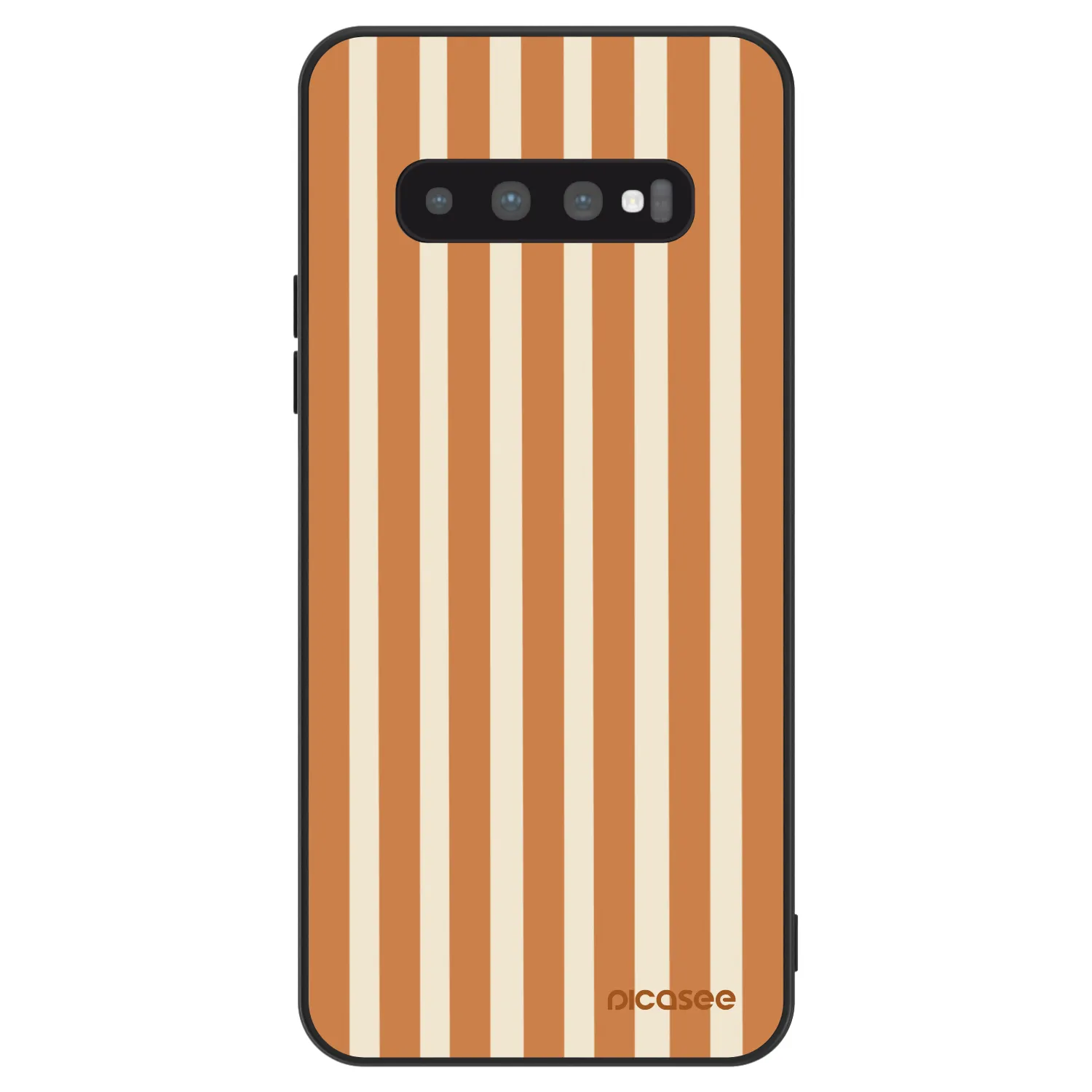 Picasee ULTIMATE CASE für Samsung Galaxy S10 G973 - Orange lines