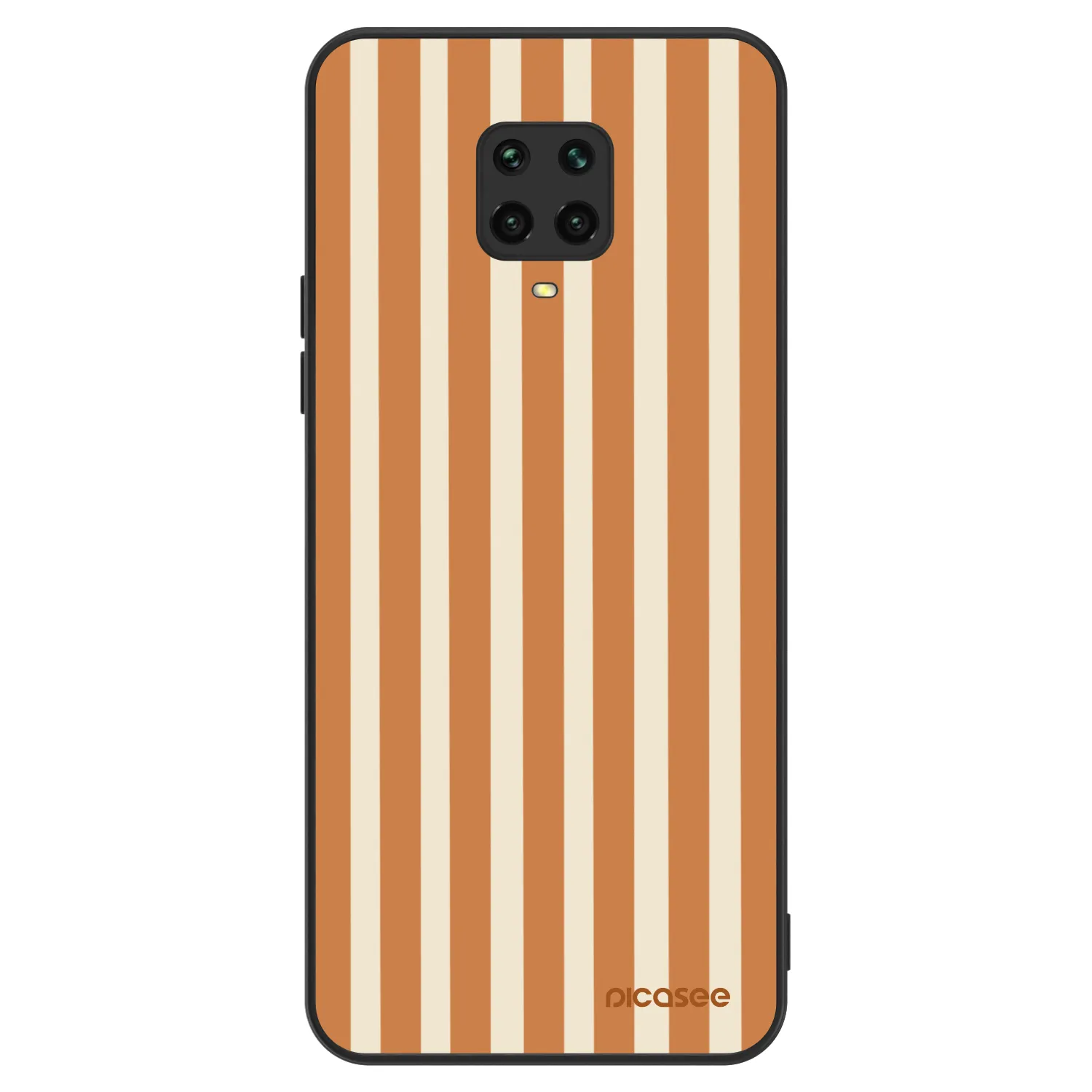 Picasee ULTIMATE CASE für Xiaomi Redmi Note 9S - Orange lines