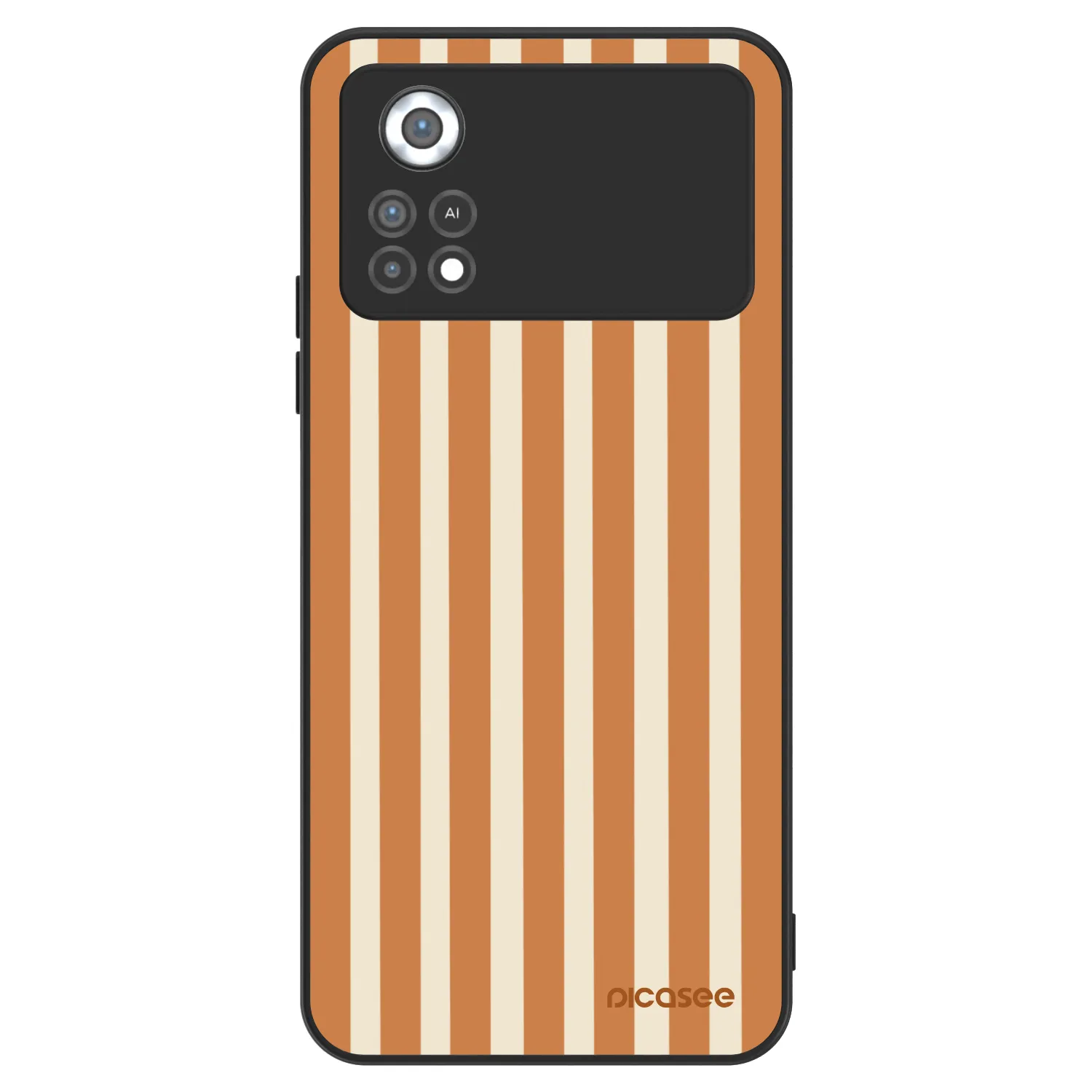 Picasee ULTIMATE CASE für Xiaomi Poco X4 Pro 5G - Orange lines