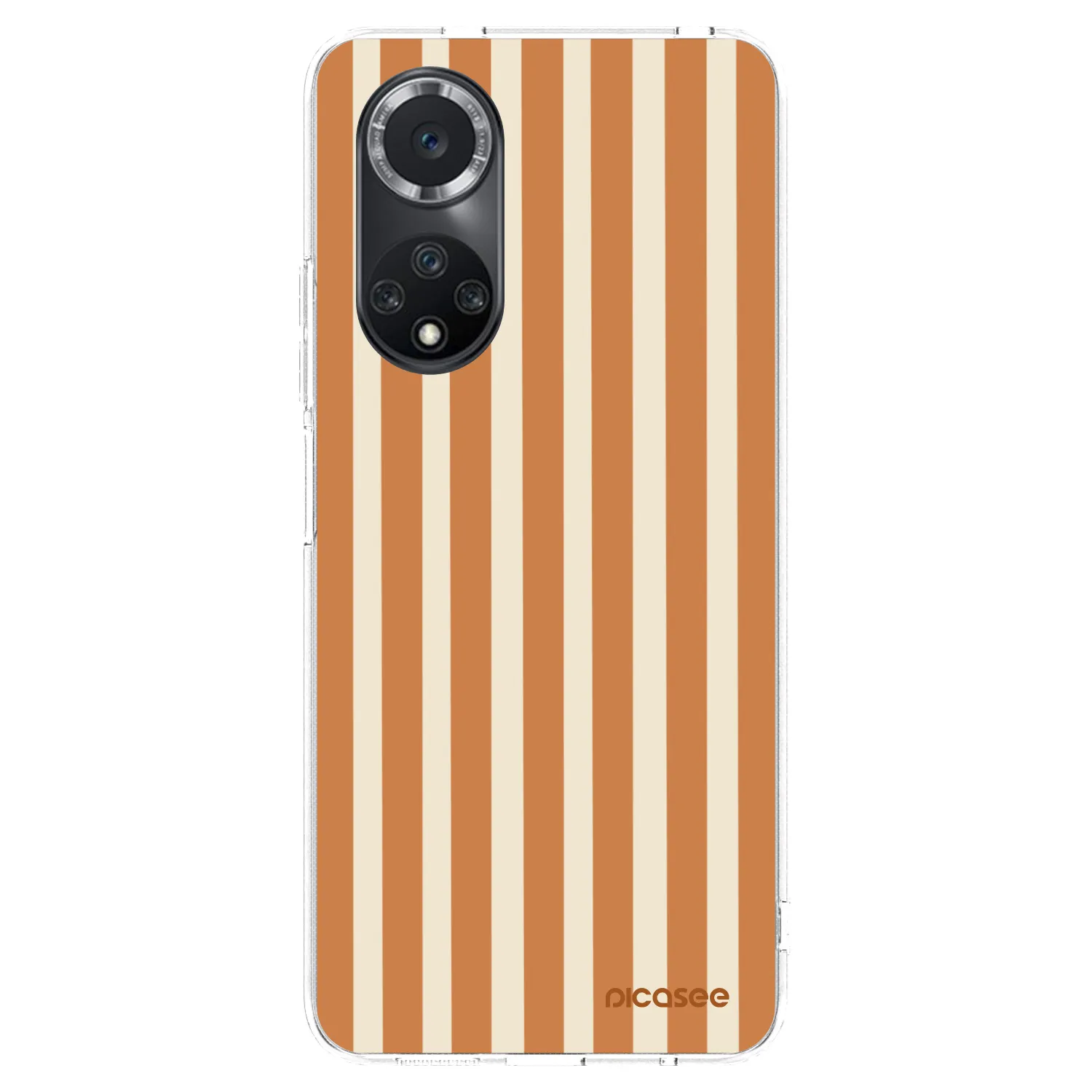 Picasee Huawei Nova 9 SE Hülle - Transparentes Silikon - Orange lines