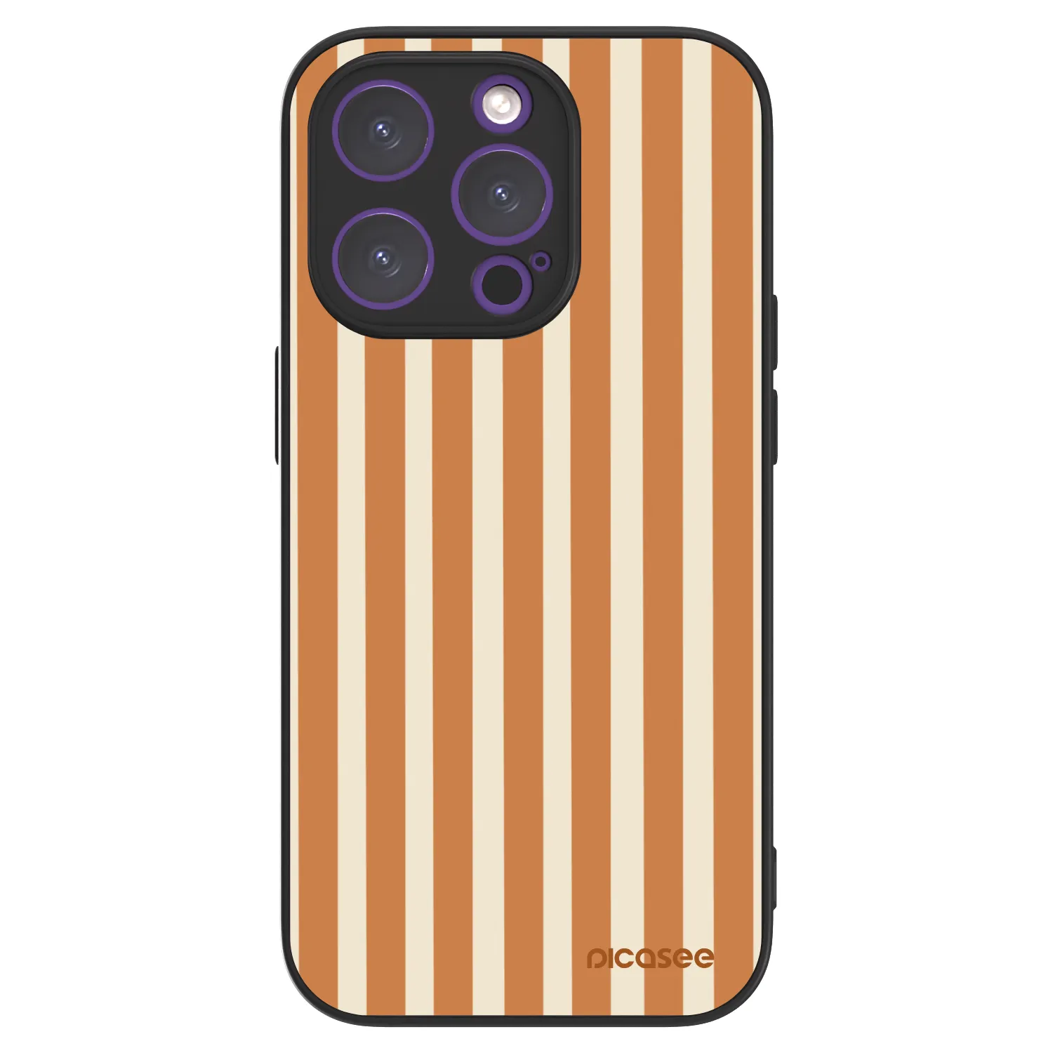 Picasee ULTIMATE CASE für Apple iPhone 14 Pro - Orange lines