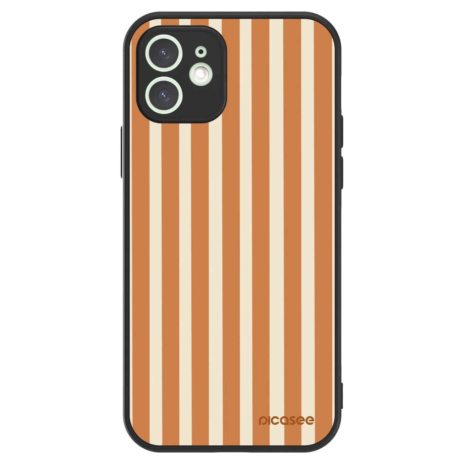 Picasee ULTIMATE CASE MagSafe für Apple iPhone 12 - Orange lines