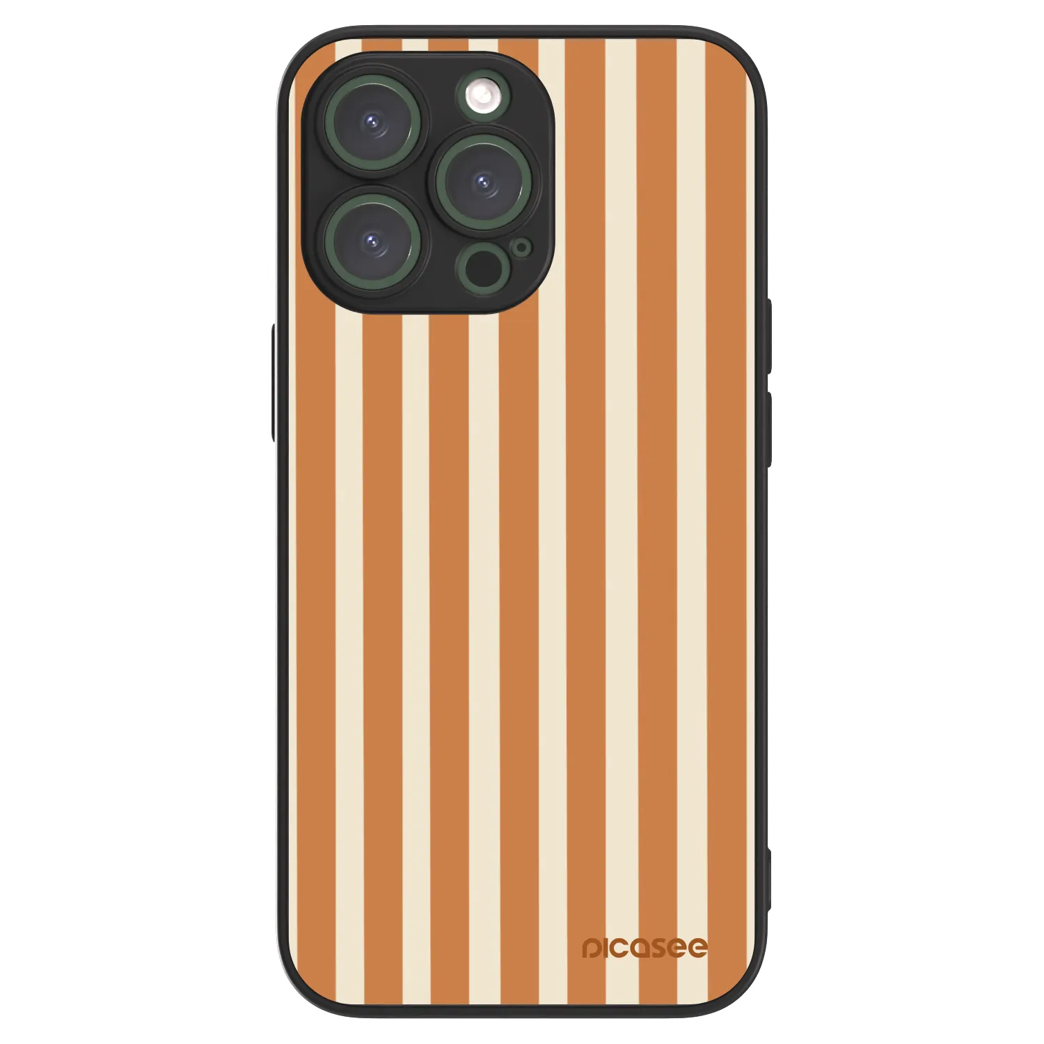 Picasee ULTIMATE CASE MagSafe für Apple iPhone 13 Pro - Orange lines