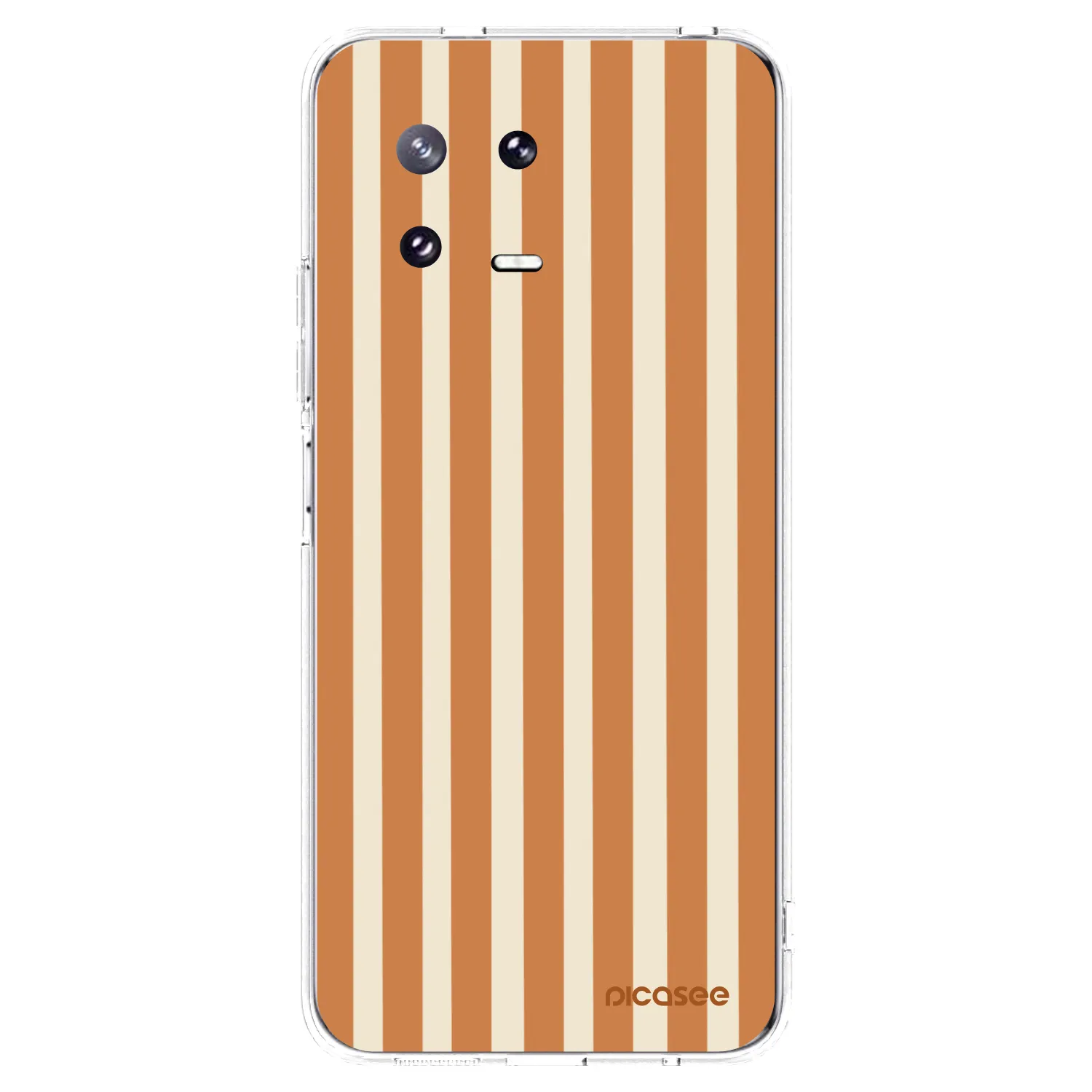 Picasee Xiaomi 13 Pro Hülle - Transparentes Silikon - Orange lines