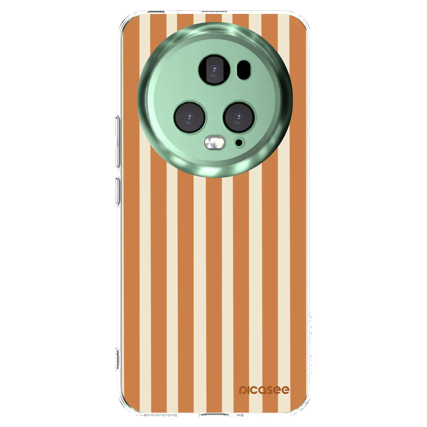 Picasee Honor Magic5 Pro Hülle - Transparentes Silikon - Orange lines