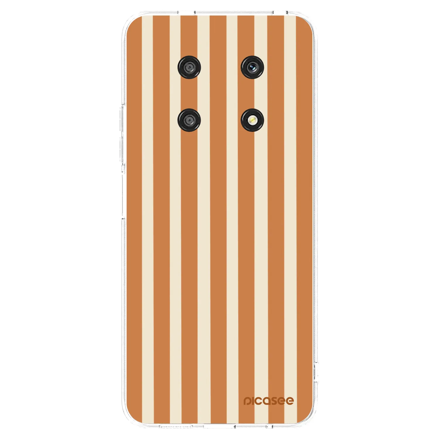 Picasee Honor Magic4 Lite 5G Hülle - Transparentes Silikon - Orange lines