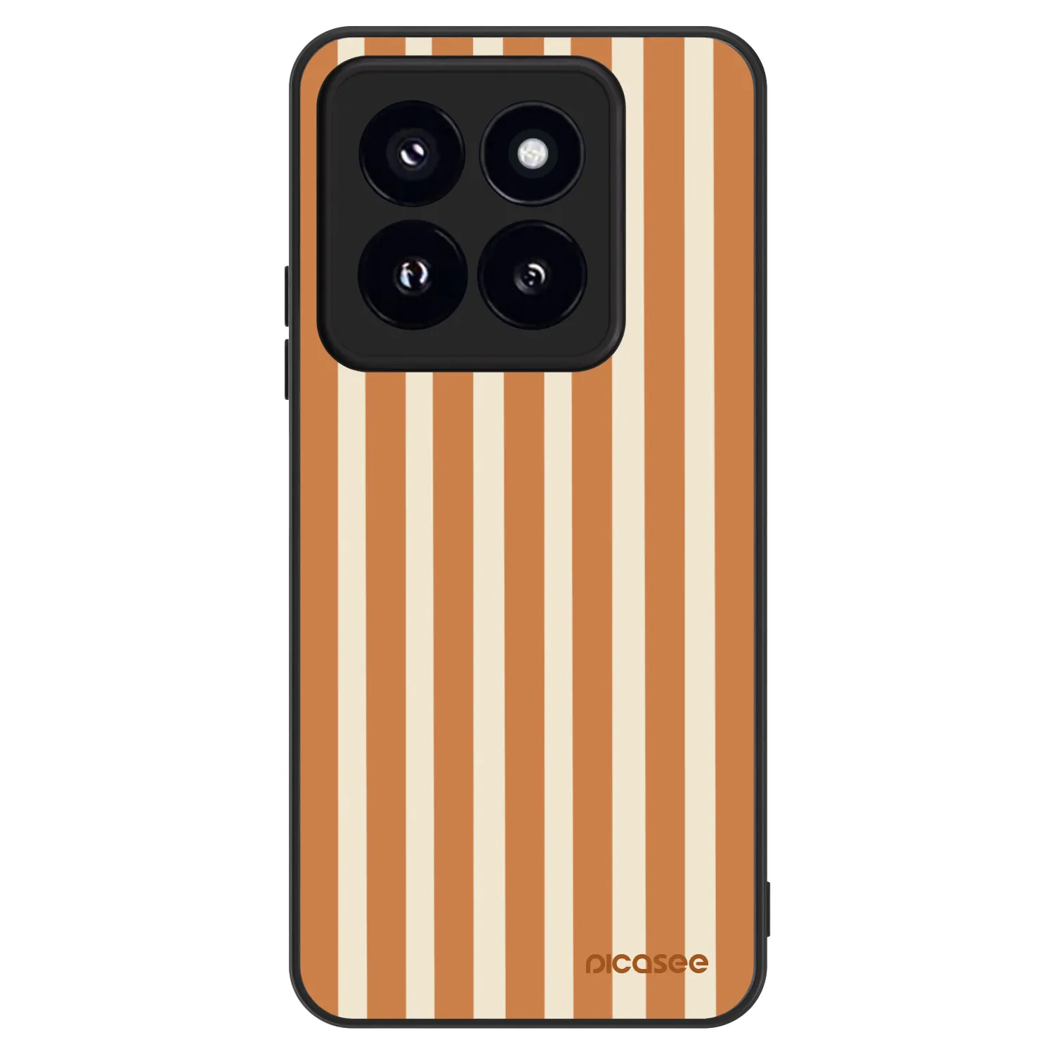 Picasee ULTIMATE CASE für Xiaomi 14 Pro - Orange lines