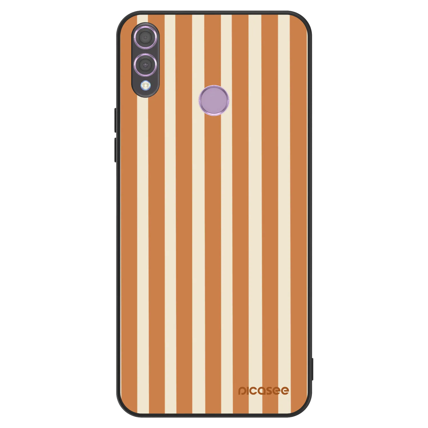 Picasee ULTIMATE CASE für Honor 8X - Orange lines