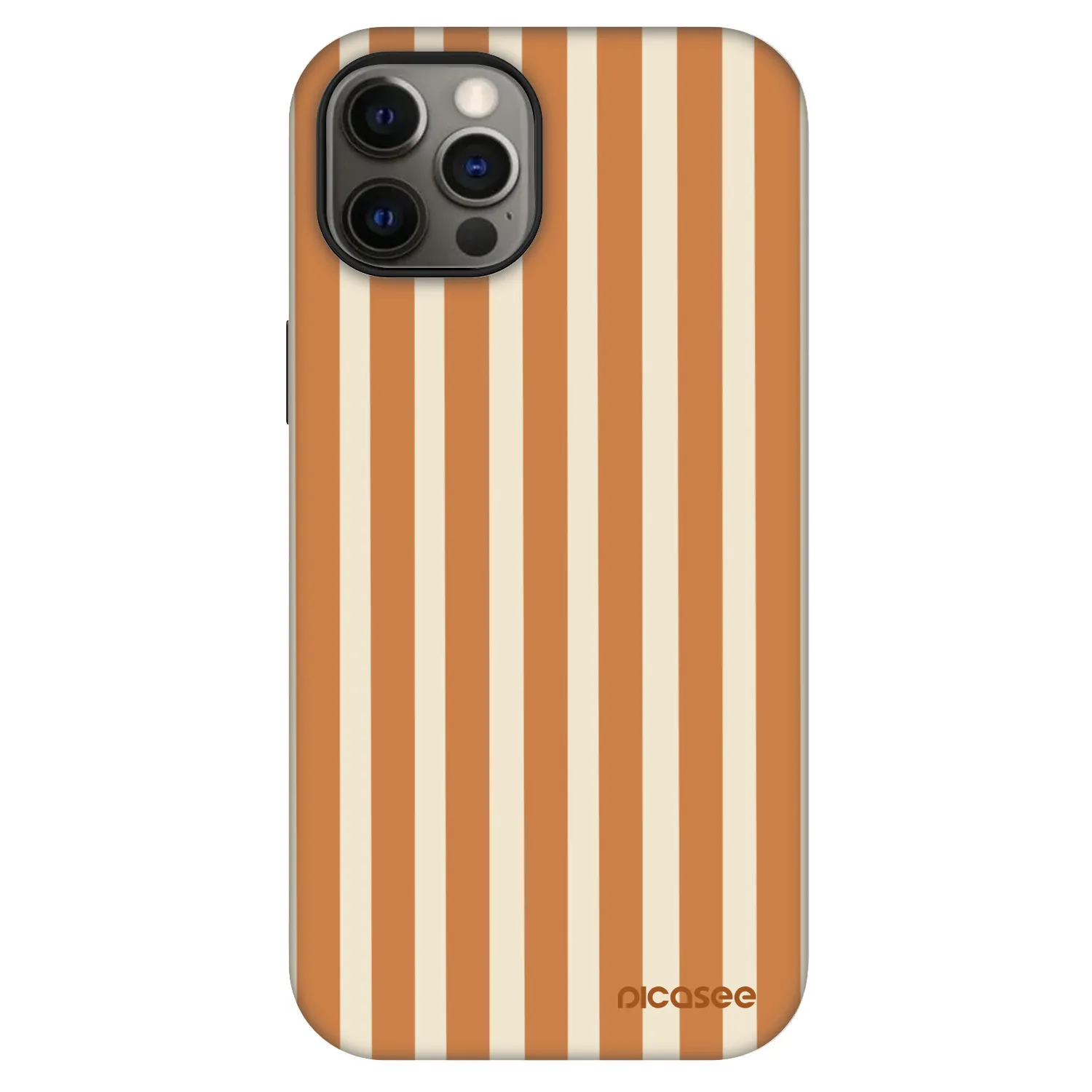 Picasee Fashion Case MagSafe für Apple iPhone 12 Pro - Orange lines
