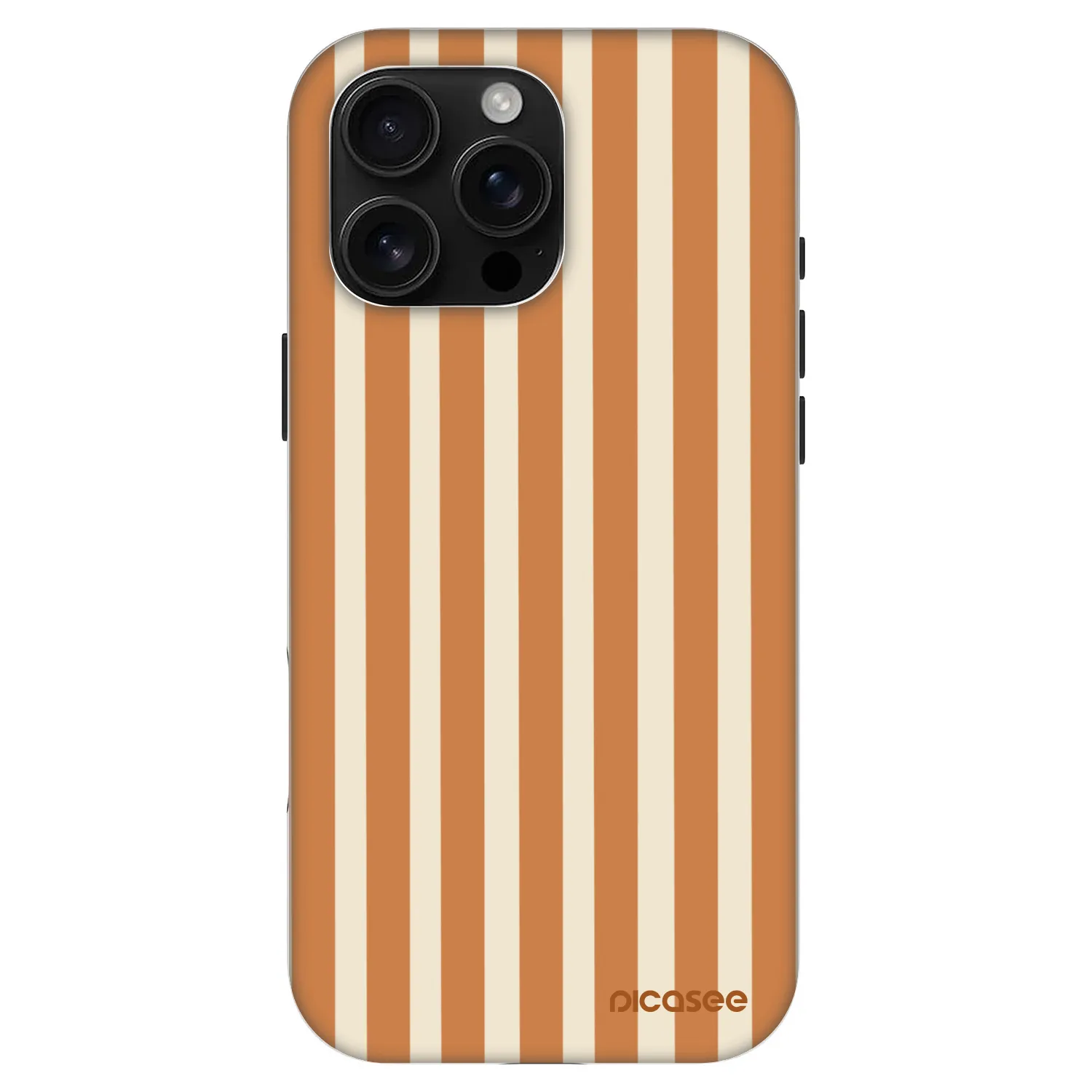 Picasee Fashion Case MagSafe für Apple iPhone 16 Pro Max - Orange lines