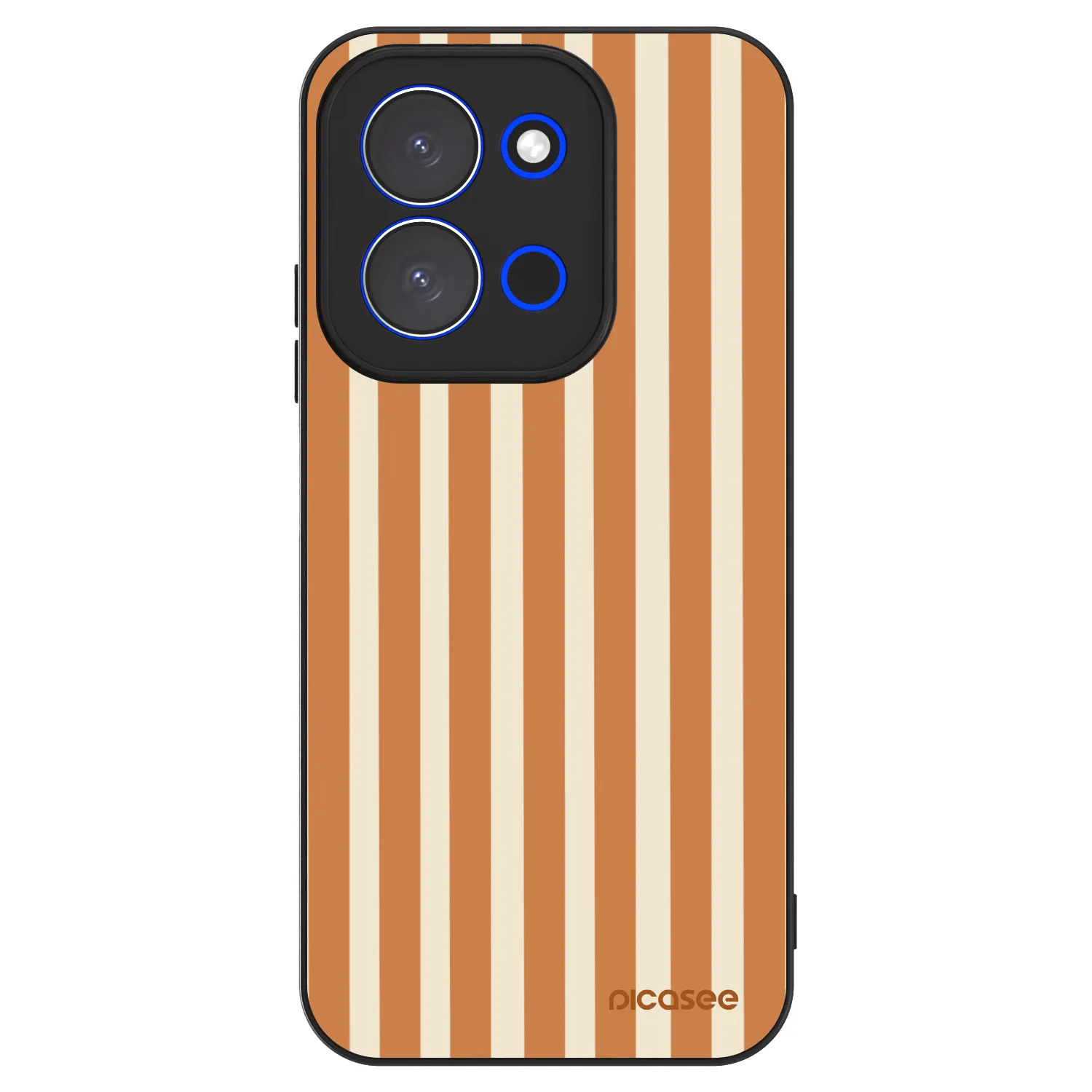 Picasee ULTIMATE CASE für Xiaomi Redmi 15C 4G - Orange lines