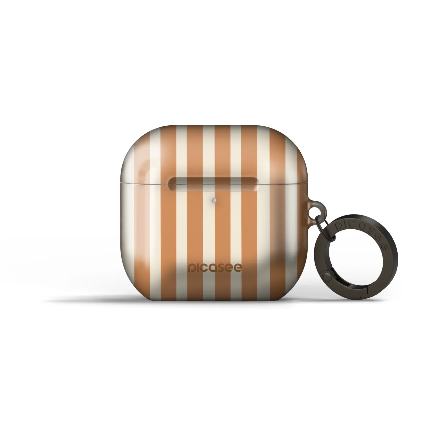 Picasee Obal pro Apple AirPods 4 - Orange lines