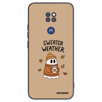 Hülle für Motorola Moto G9 Play - Sweater ghost