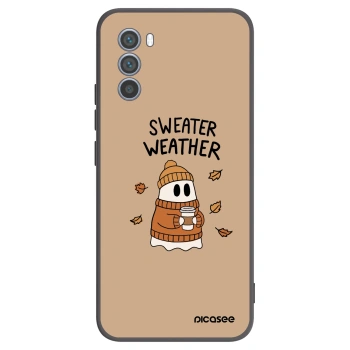 Hülle für Motorola Moto G62 - Sweater ghost