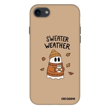 Hülle für Apple iPhone SE 2020 - Sweater ghost
