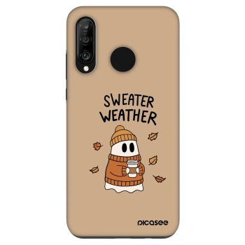Hülle für Huawei P30 Lite - Sweater ghost