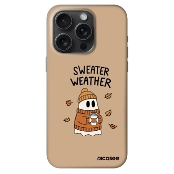 Hülle für Apple iPhone 15 Pro - Sweater ghost