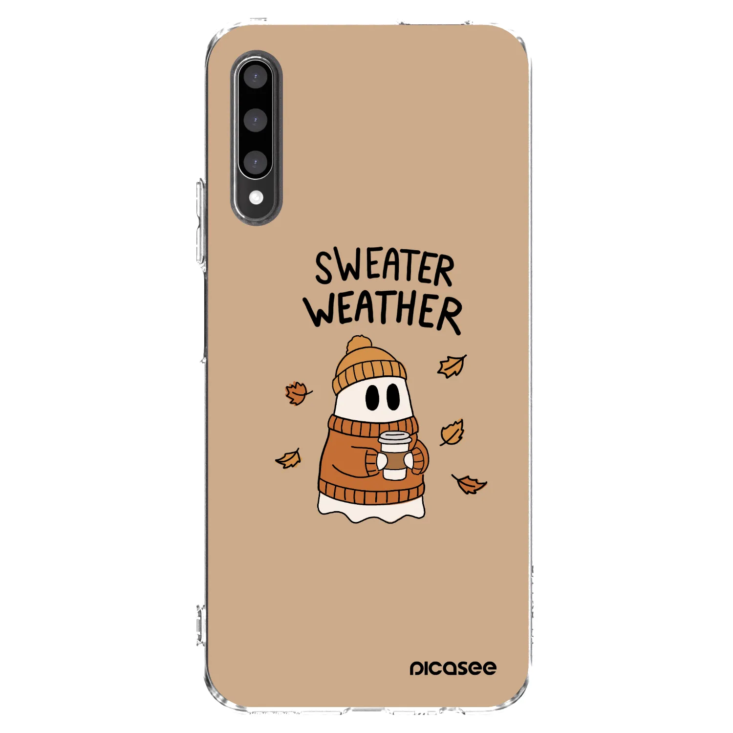 Picasee Honor 9X Pro Hülle - Transparentes Silikon - Sweater ghost