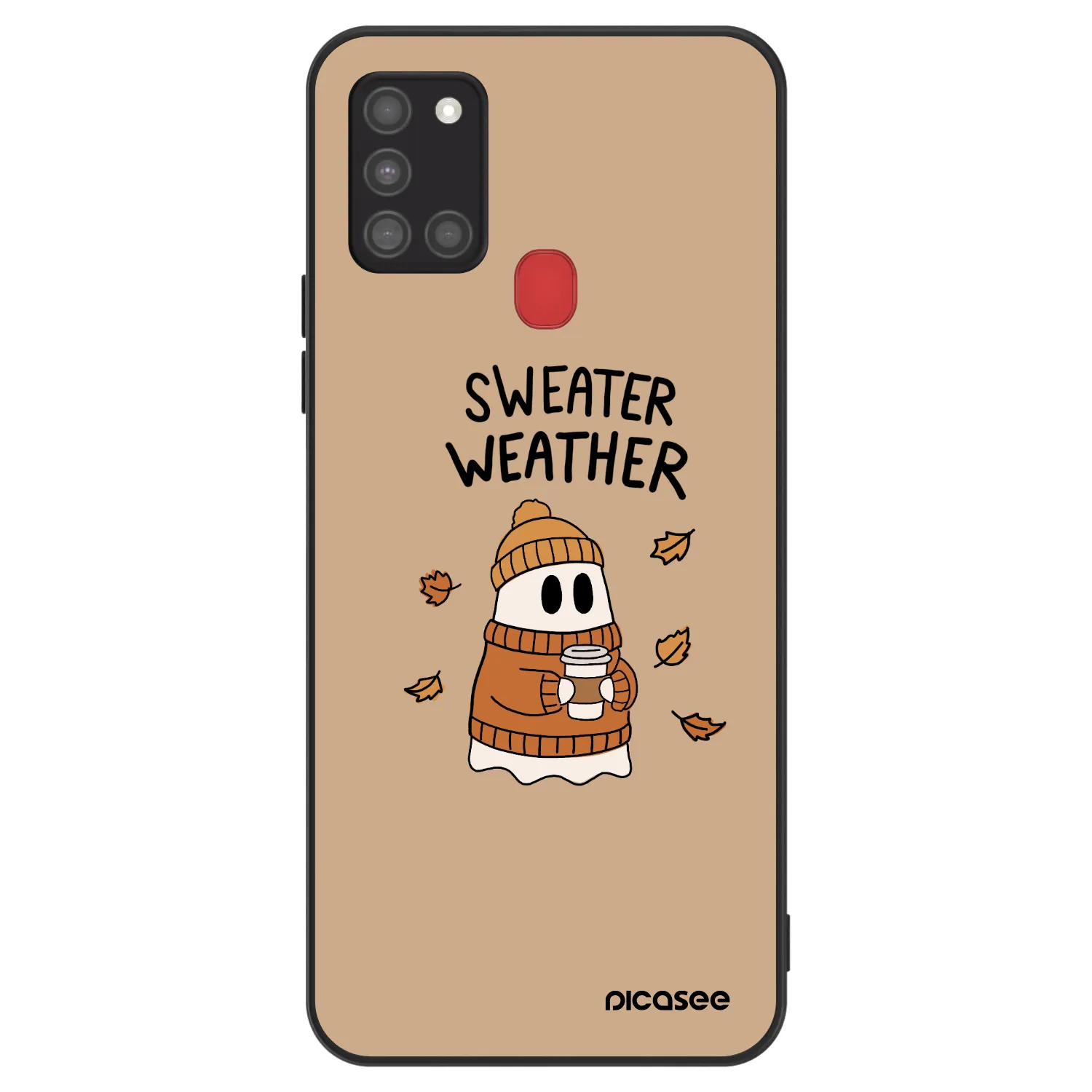 Picasee ULTIMATE CASE für Samsung Galaxy A21s - Sweater ghost