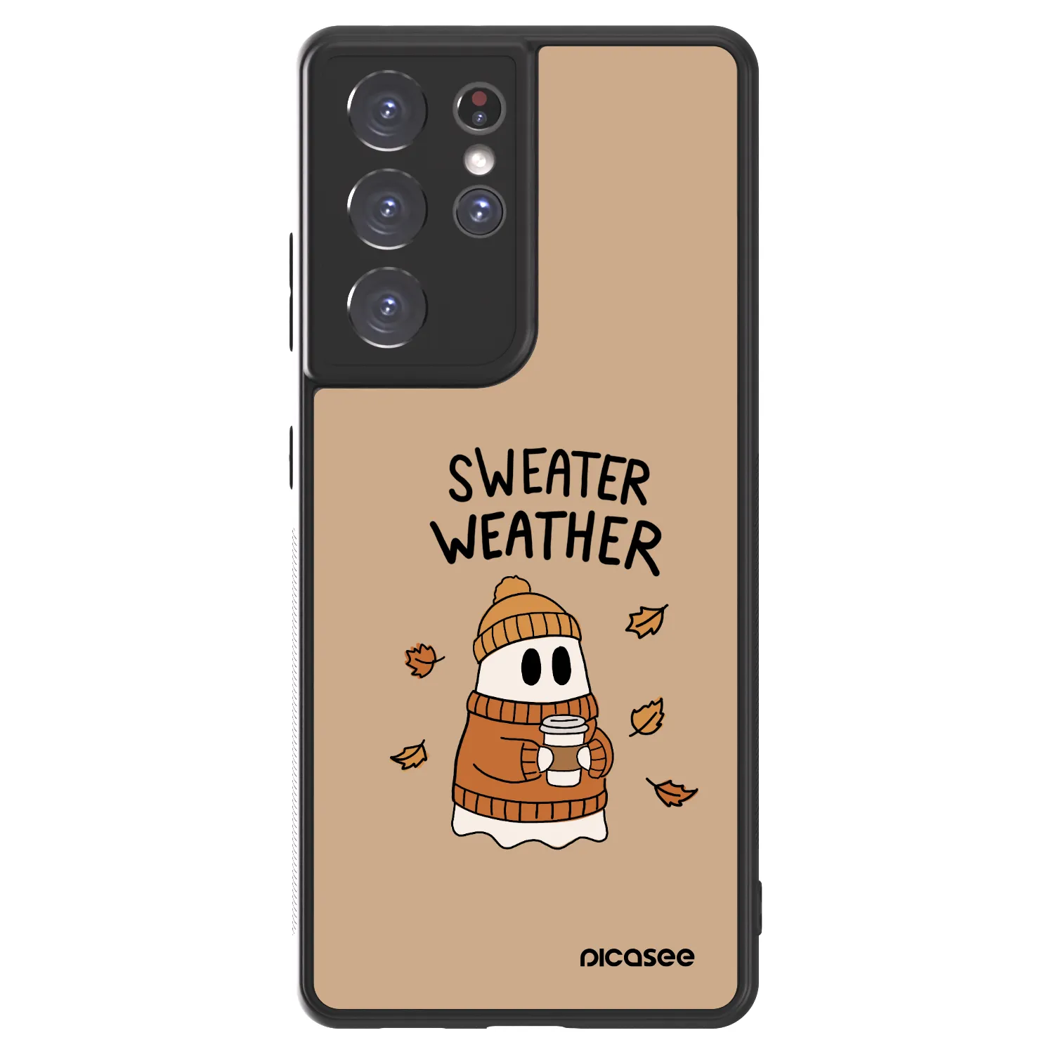 Picasee ULTIMATE CASE für Samsung Galaxy S21 Ultra 5G G998B - Sweater ghost